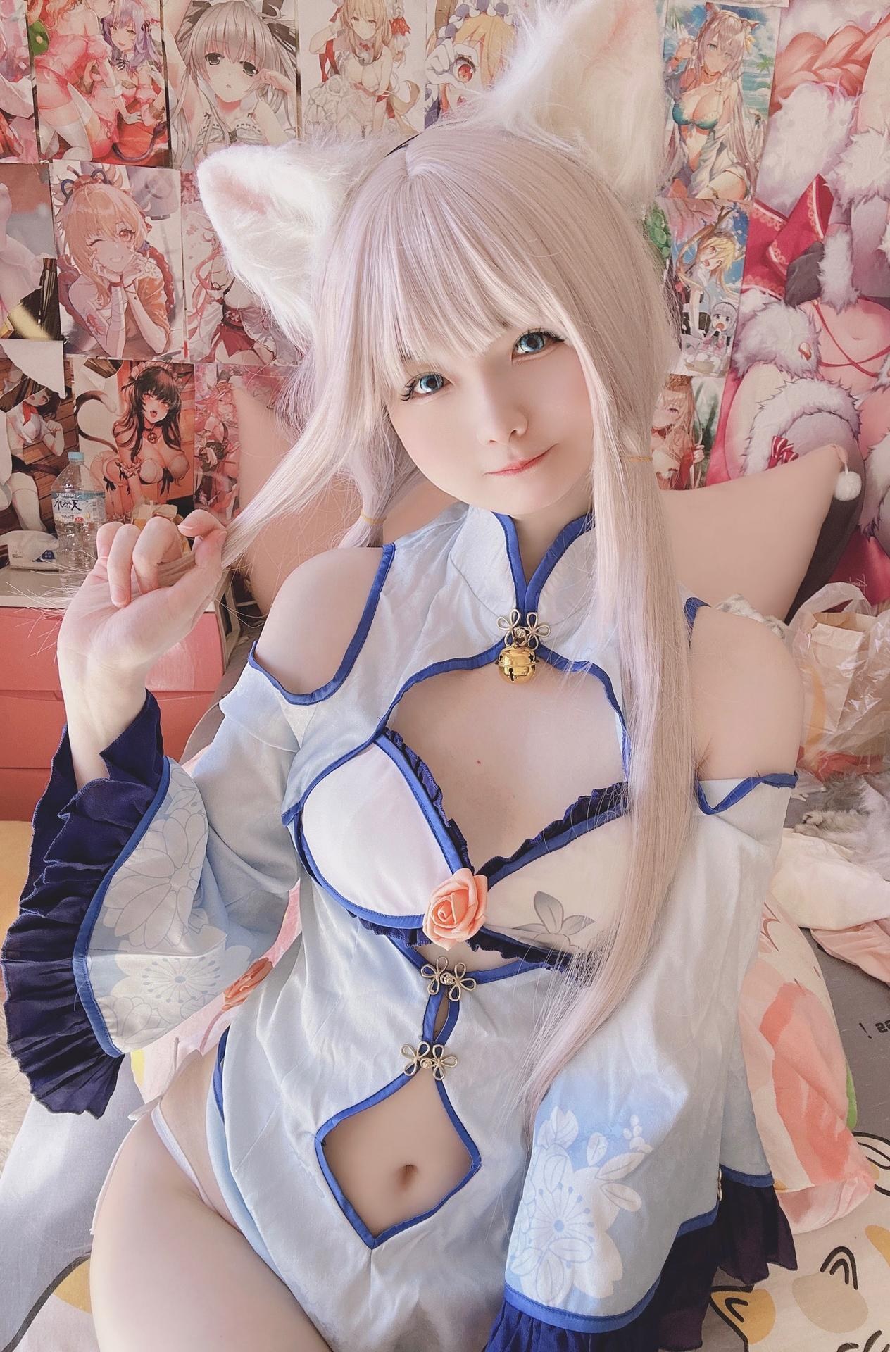 Xi Daidai - Qipao Xianglanzi 코스프레 사진집 14P1V