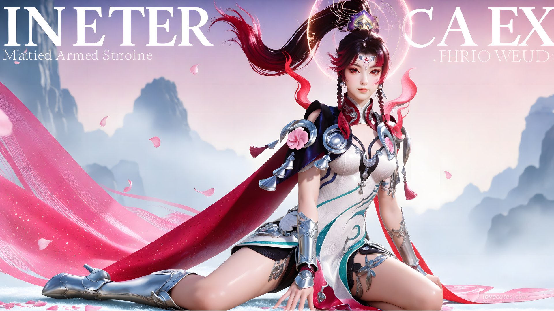 AI Generated Anime Girl - Shenji Yunying Mecha Bodysuit Character Gallery 68P