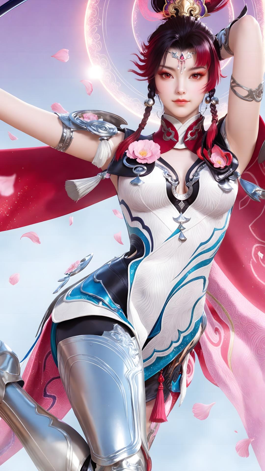AI Generated Anime Girl - 神驥 雲纓 メカスーツ キャラクター画像集 68P