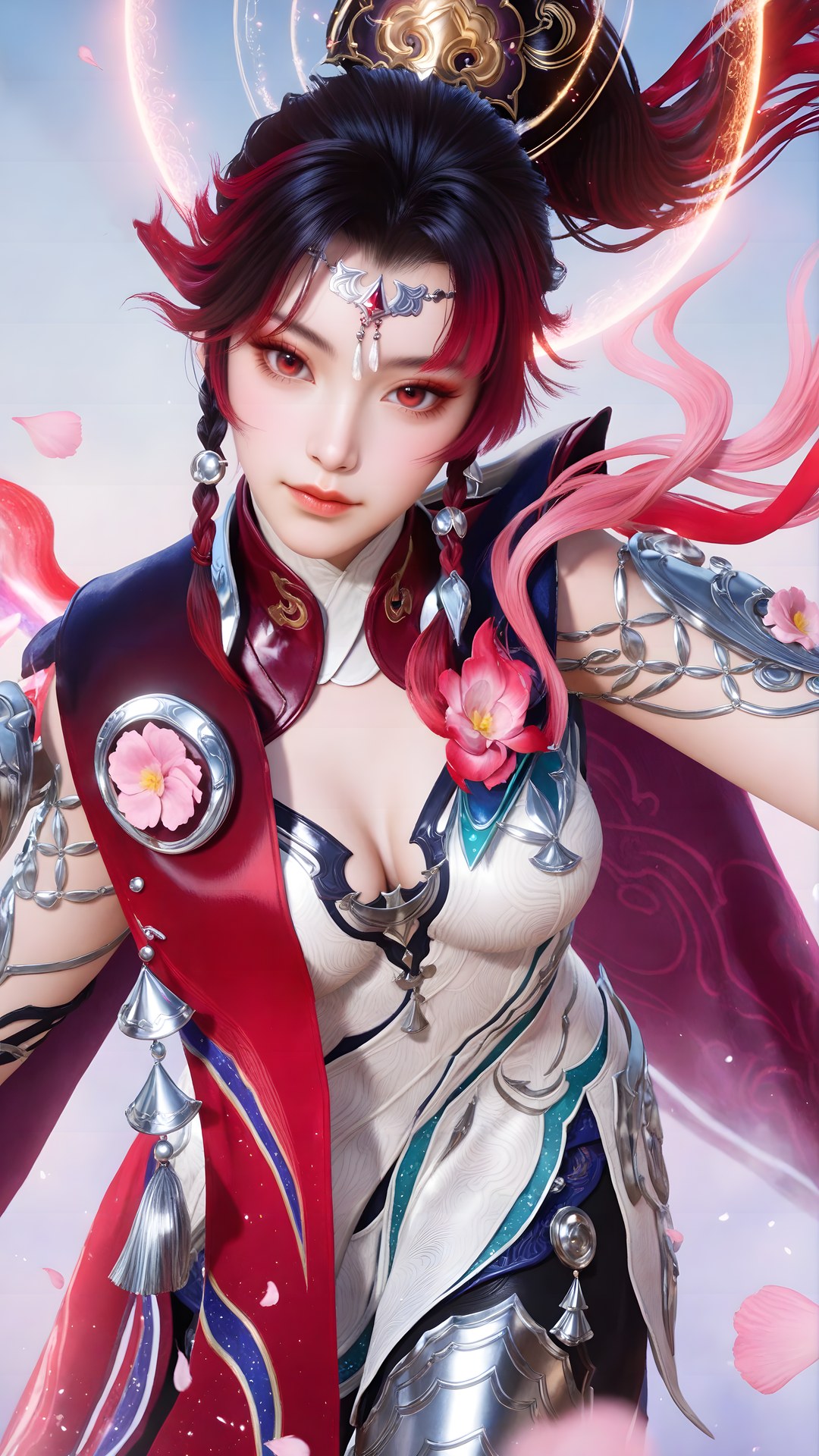 AI Generated Anime Girl - 神驥 雲纓 メカスーツ キャラクター画像集 68P
