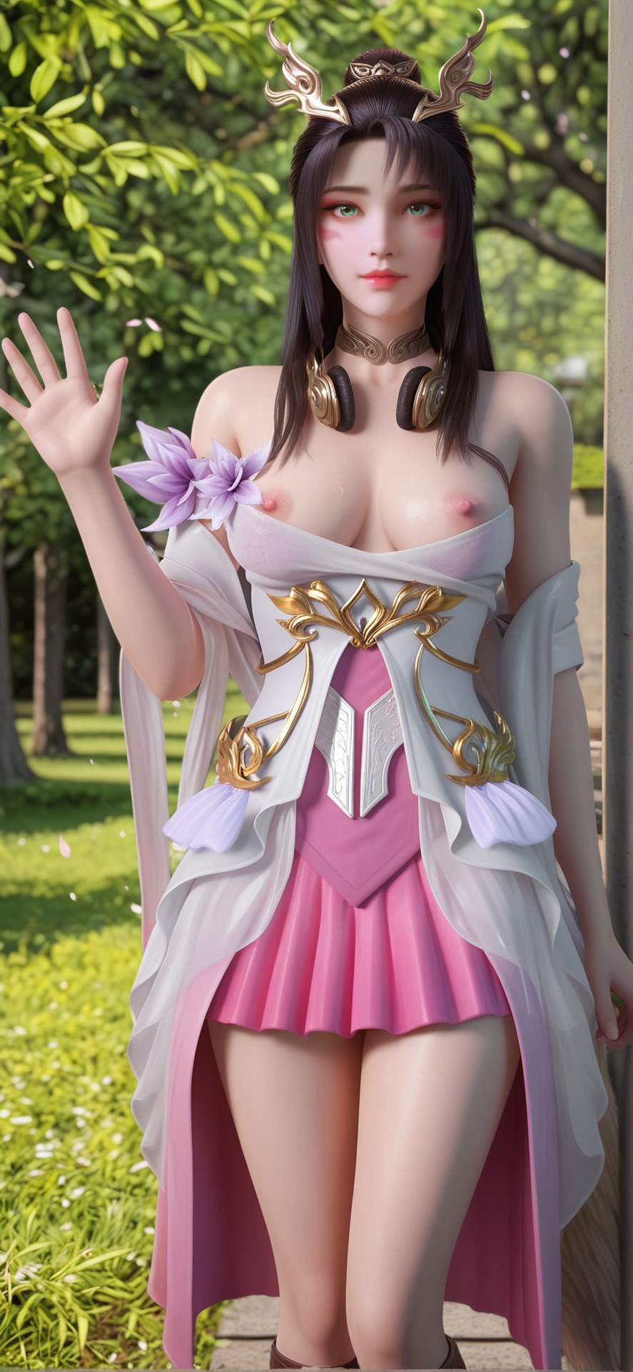 AI Porn - Tianhu Xianzi Fox-Ear Fantasy Nude Adult Gallery 476P