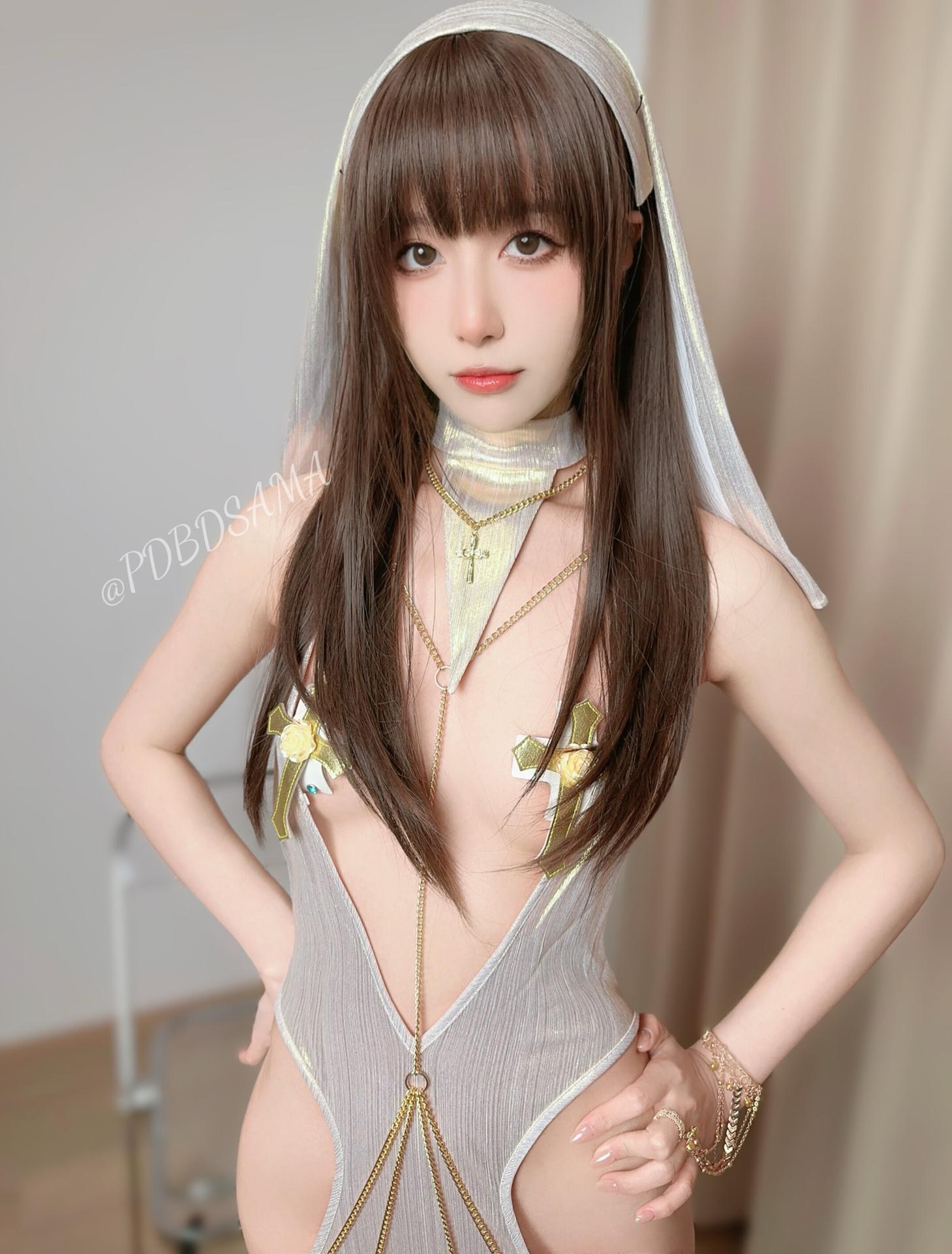 [cosplay] 布丁大法 (Pudding Dafa) - 圣女契约：角色还原美腿大尺度 102P9V