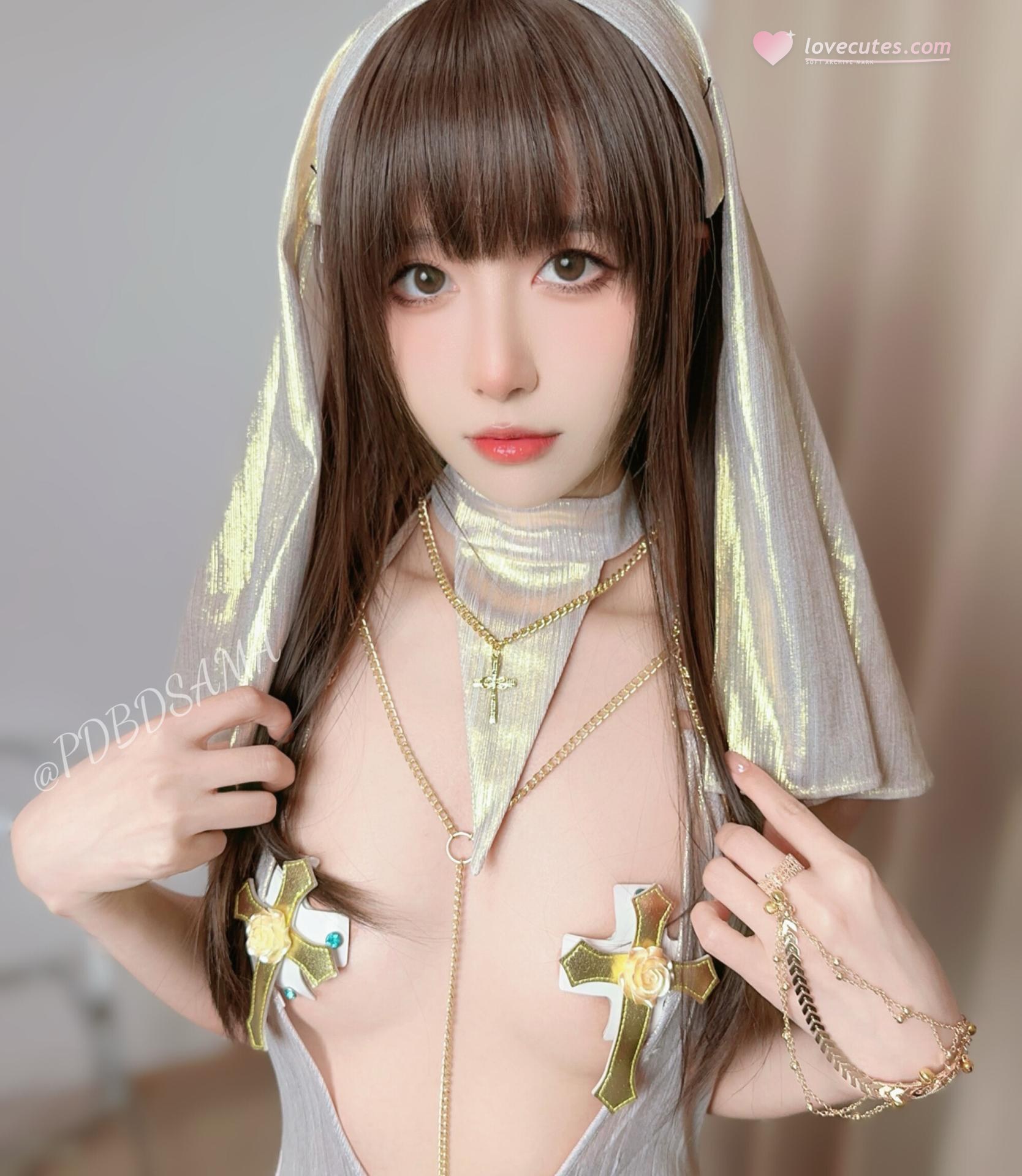 [cosplay] 布丁大法 (Pudding Dafa) - 圣女契约：角色还原美腿大尺度 102P9V