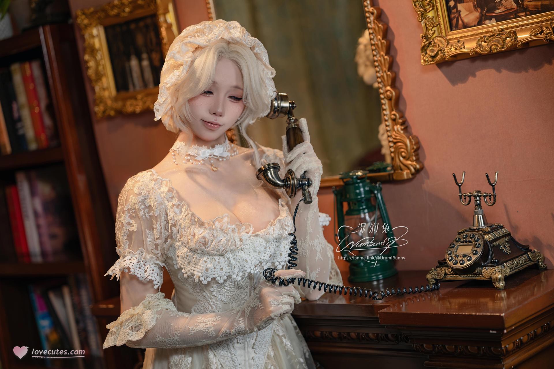[cosplay] 黏黏团子兔 - 2026年06月作品 大小姐的思春期：角色还原美腿大尺度 108P3V