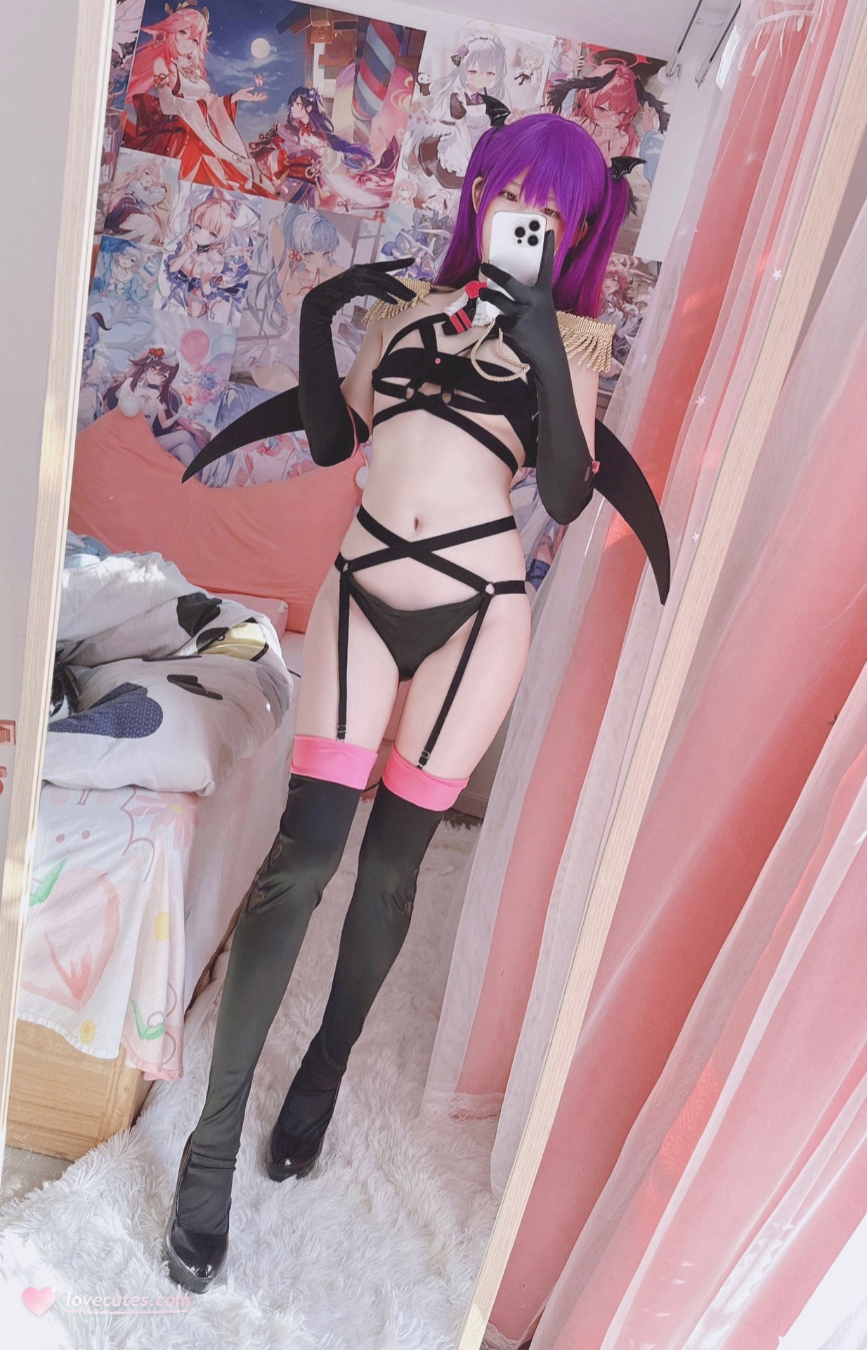 [cosplay] 習呆呆 - 米莉埃拉：翘臀大尺度露點角色還原 19P2G