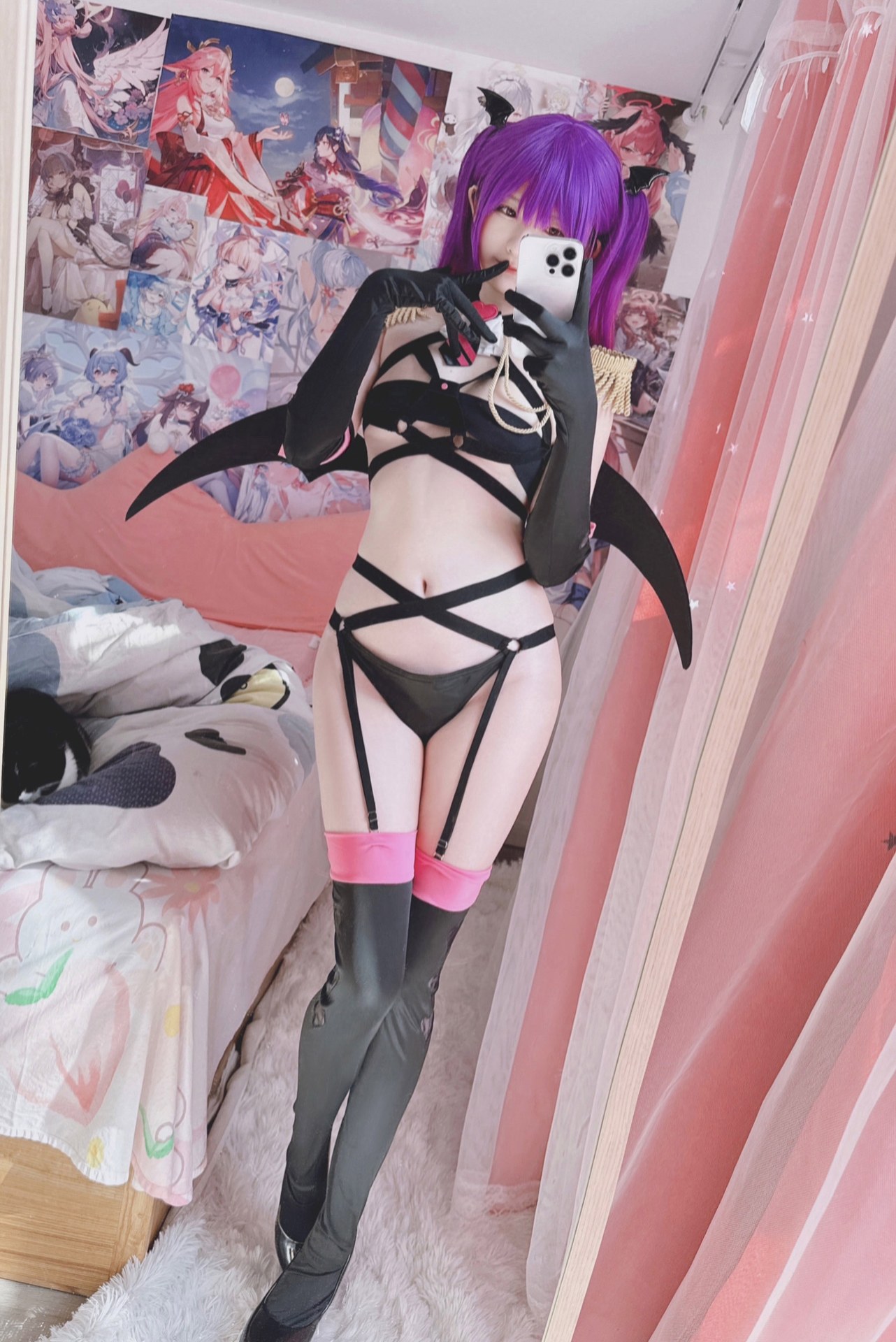 [cosplay] 習呆呆 - 米莉埃拉：翘臀大尺度露點角色還原 19P2G