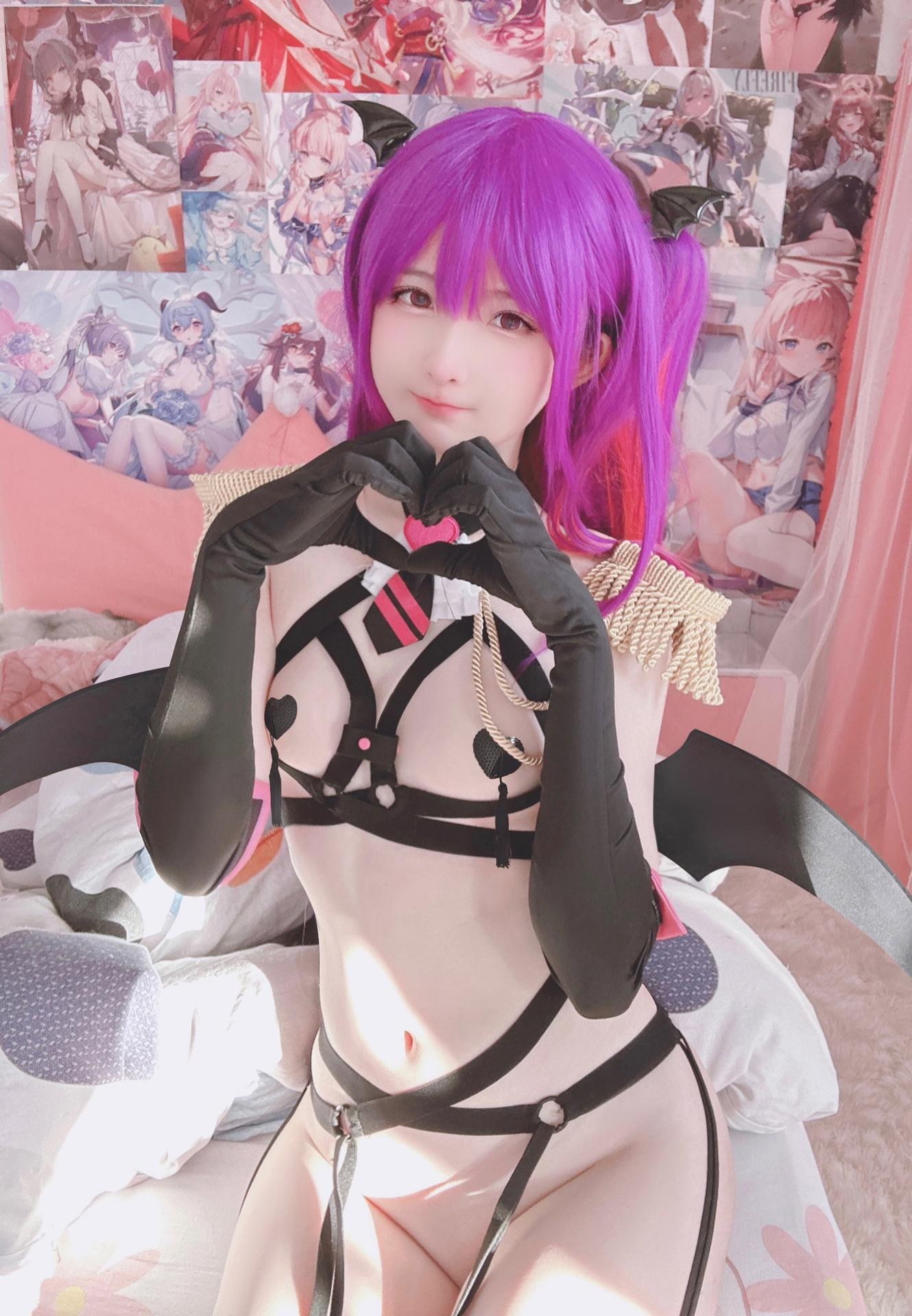 [cosplay] 習呆呆 - 米莉埃拉：翘臀大尺度露點角色還原 19P2G