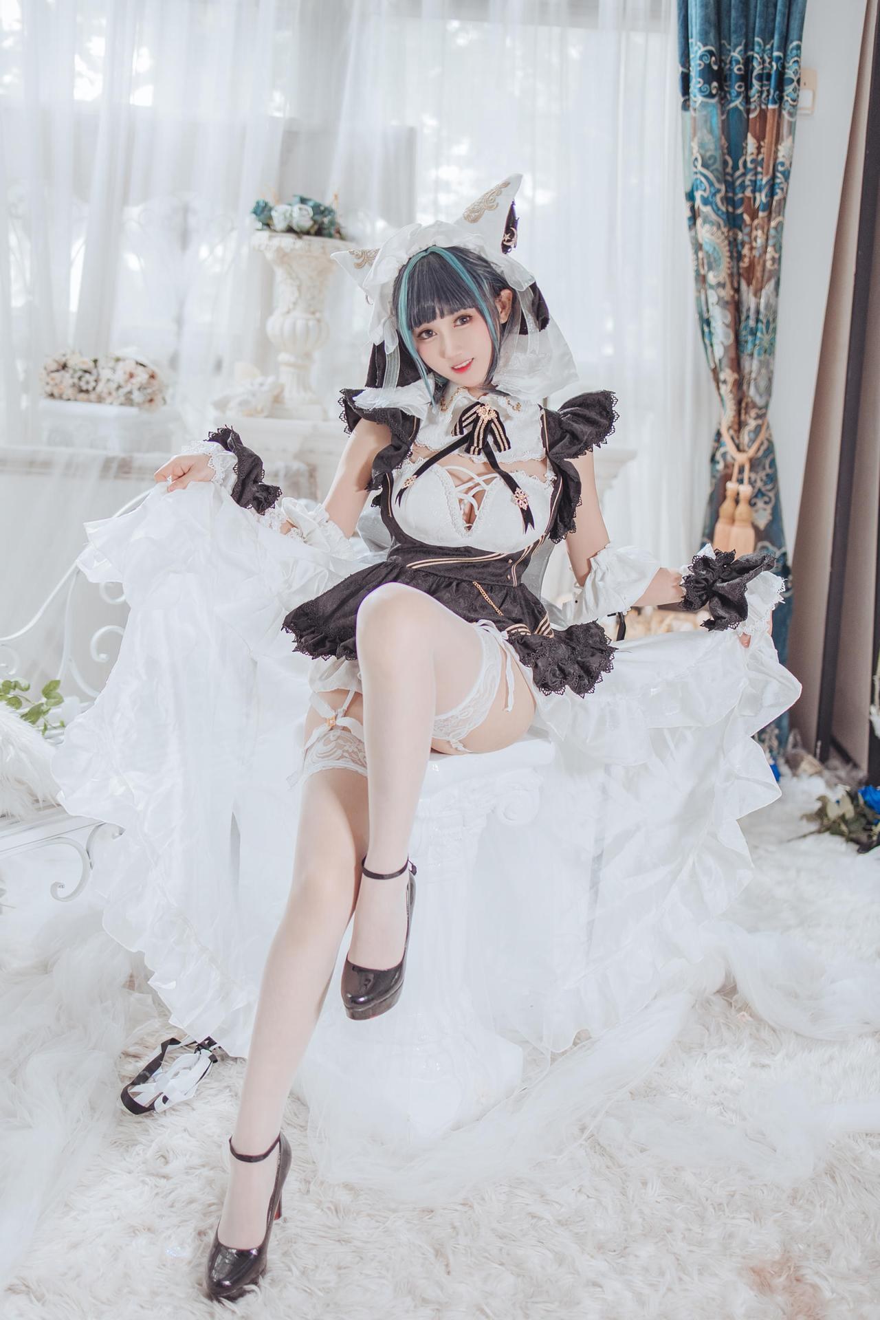 [Cosplay] Hanyu Sanwei - เชสเชียร์เมด คอสเพลย์ 35P