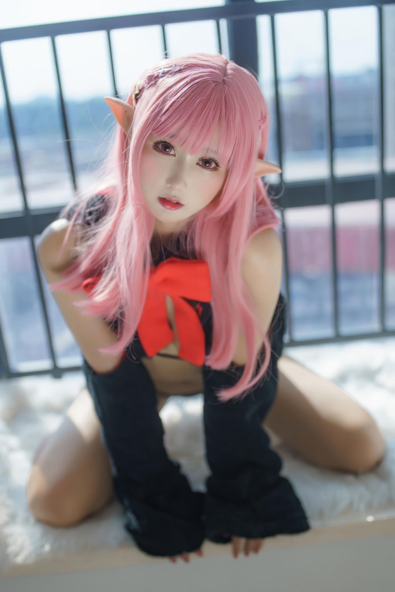 [cosplay] Hanyu Sanwei - ピンク髪ギフト猫 コスプレ 26P