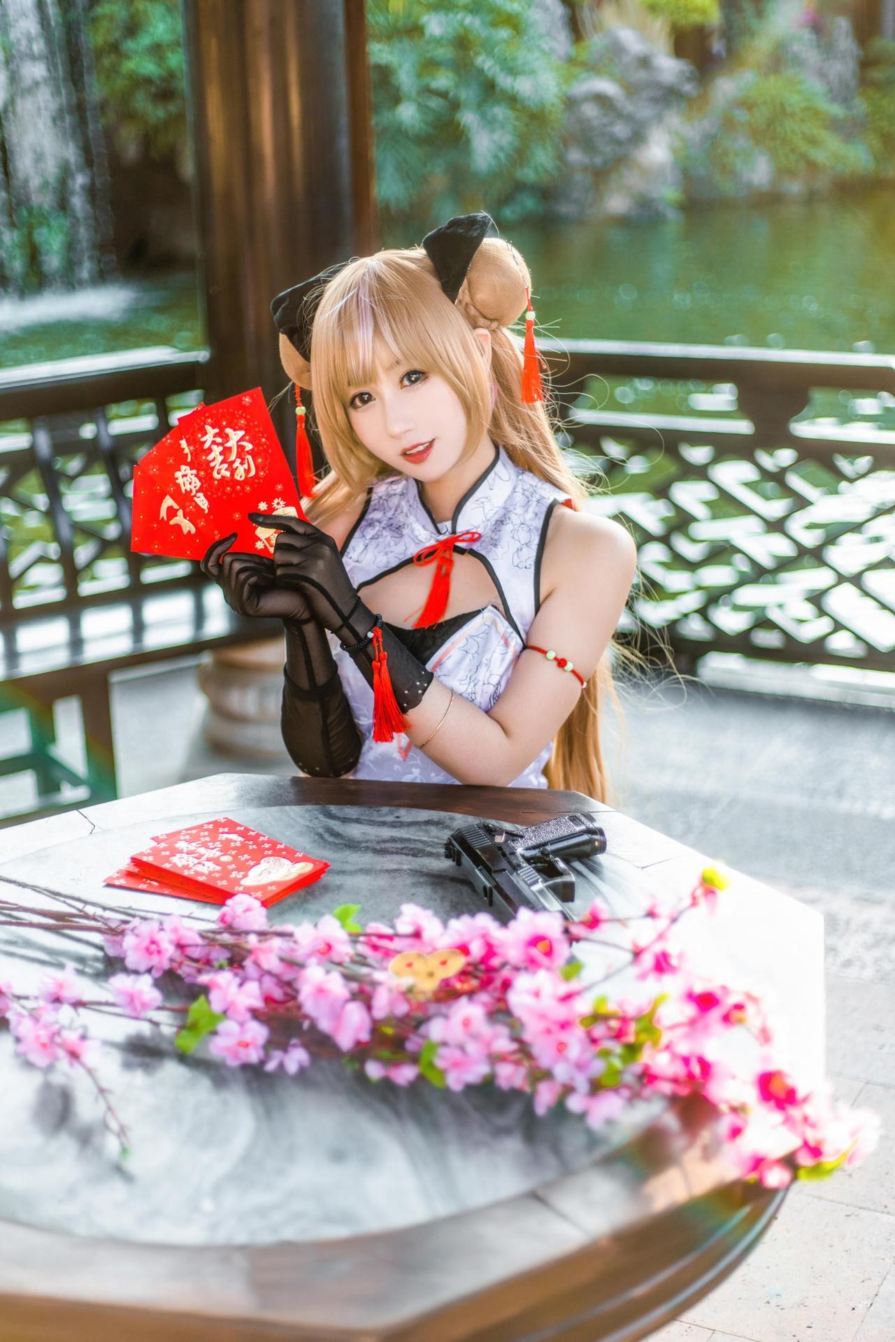 [Cosplay] Hanyu Sanwei - Mk23 Honey Flower dáng đẹp 18P