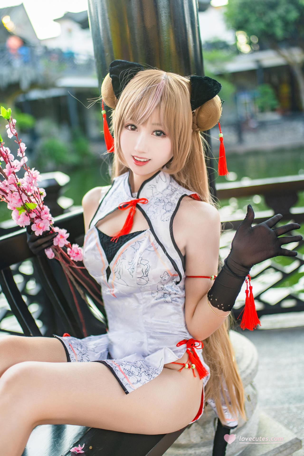[Cosplay] Hanyu Sanwei - Mk23 Honey Flower dáng đẹp 18P