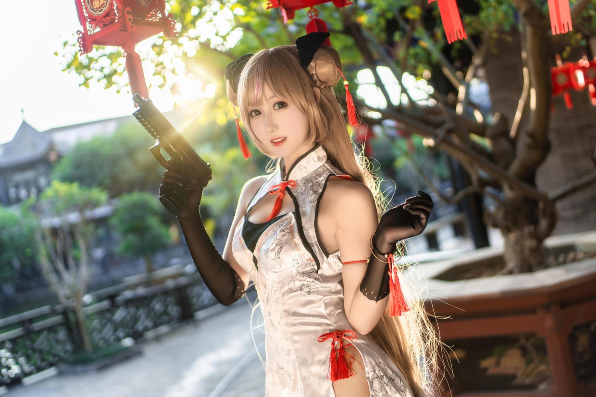 [Cosplay] Hanyu Sanwei - Mk23 Honey Flower dáng đẹp 18P