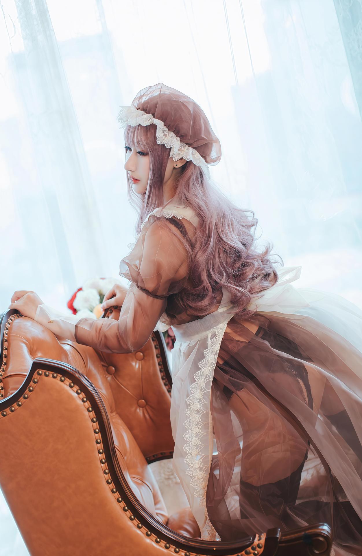 [Cosplay] Hanyu Sanwei and Yi Qian Zhi Mao Bohe - duo sheer maid room 32P