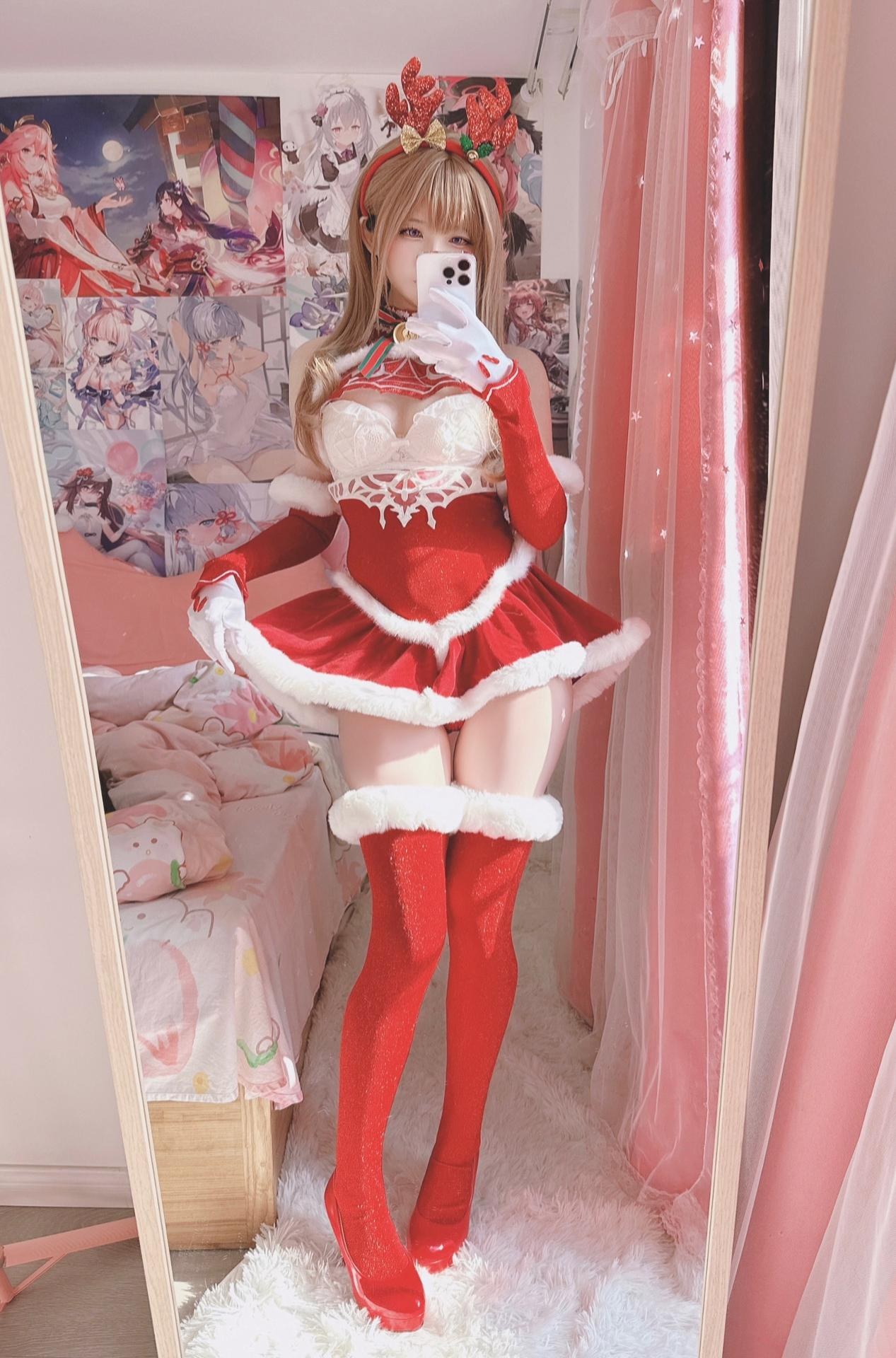 Xi Daidai - Christmas Theme ชุดภาพถ่ายคนจริงสไตล์ไพรเวต 16P