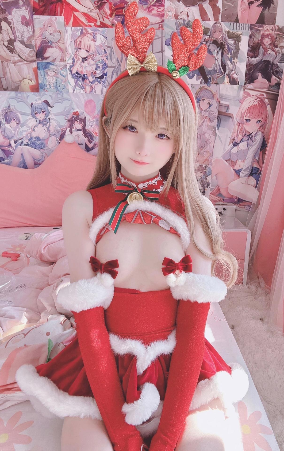 Xi Daidai - Christmas Theme ชุดภาพถ่ายคนจริงสไตล์ไพรเวต 16P