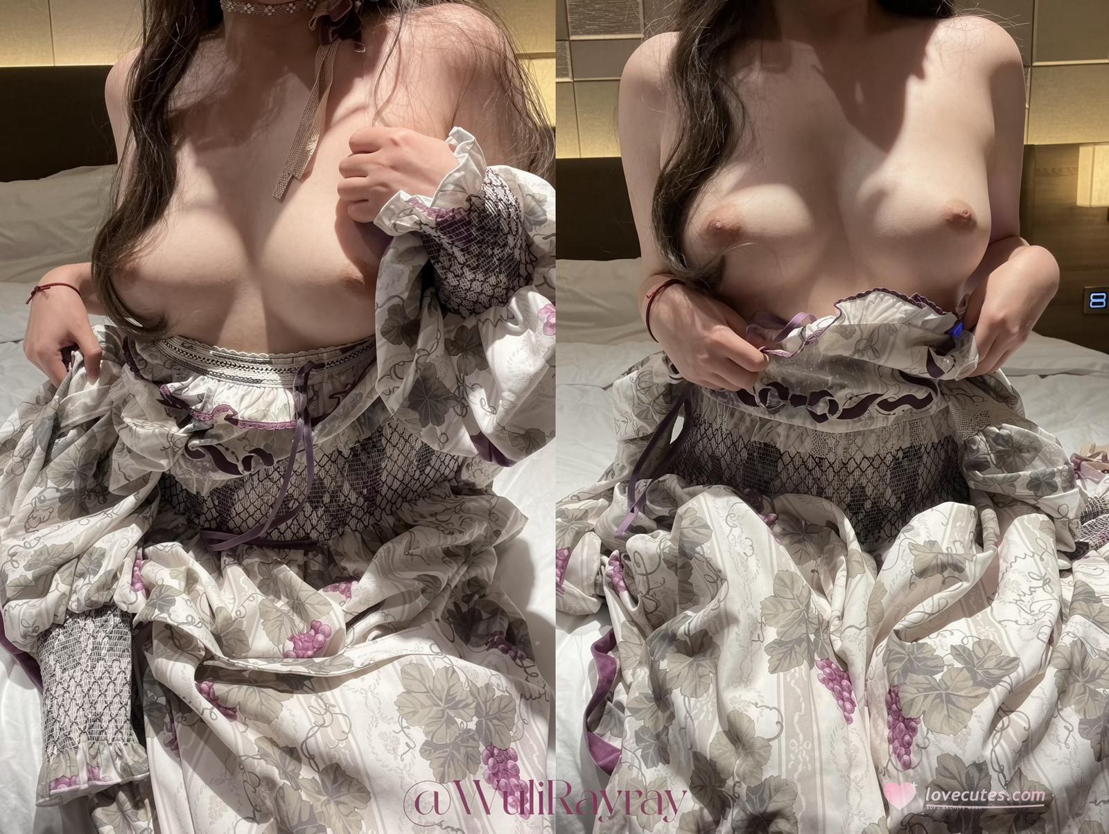 [寫真] Rayray (WuliRayray) - 黑絲情趣自慰福利：美腿大尺度 59P