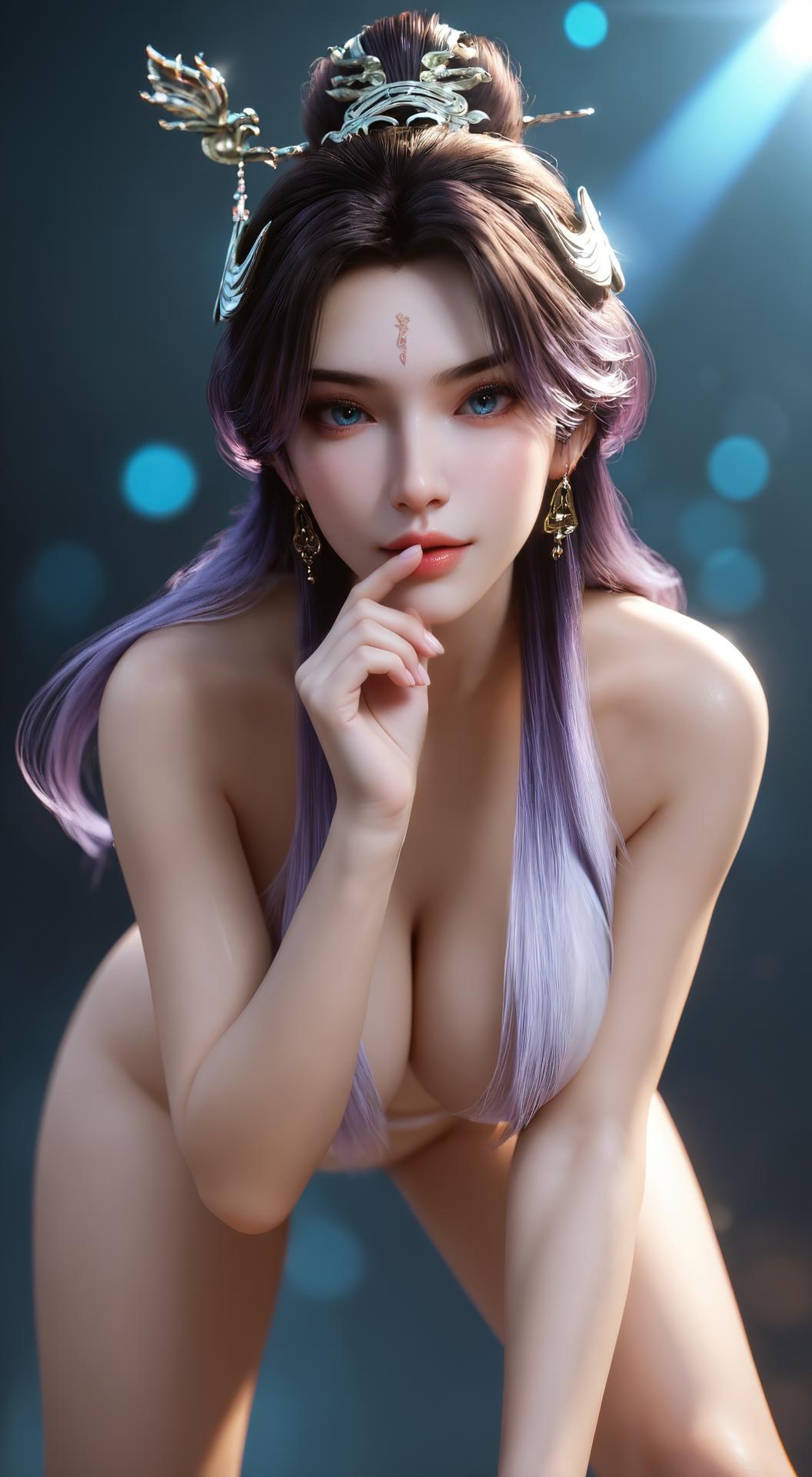 AI Porn - 光阴之外 丁雪：黑紫古风束缚交合圖集 308P