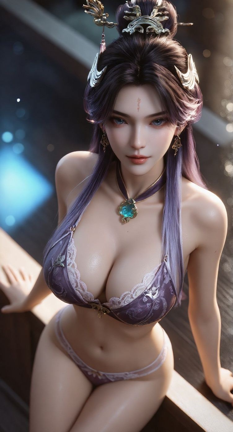 AI Porn - 光阴之外 丁雪：黑紫古风束缚交合圖集 308P