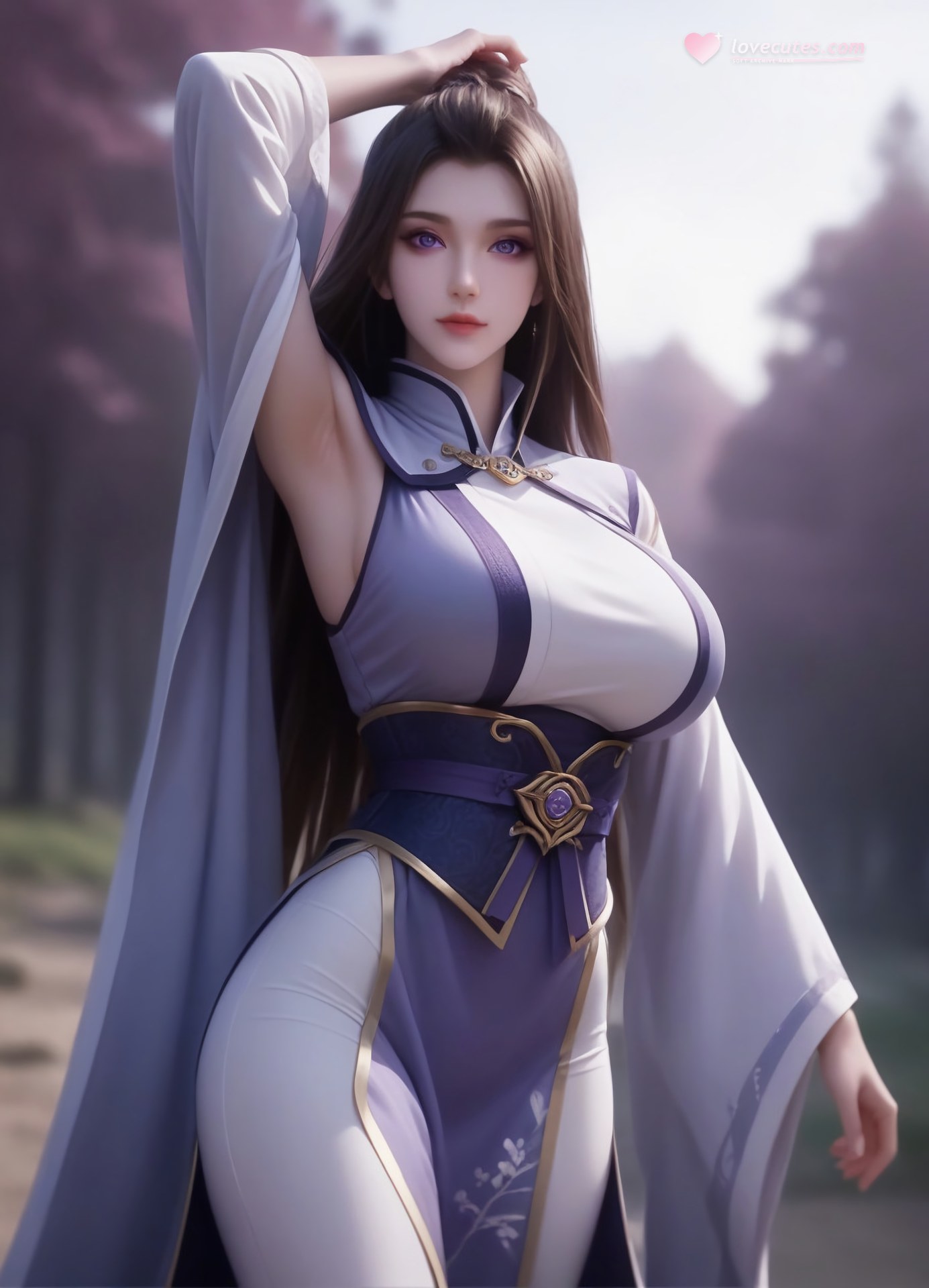 AI Porn - A Will Eternal Zhou Xingqi White-Purple Cultivation Seaside Gallery 105P