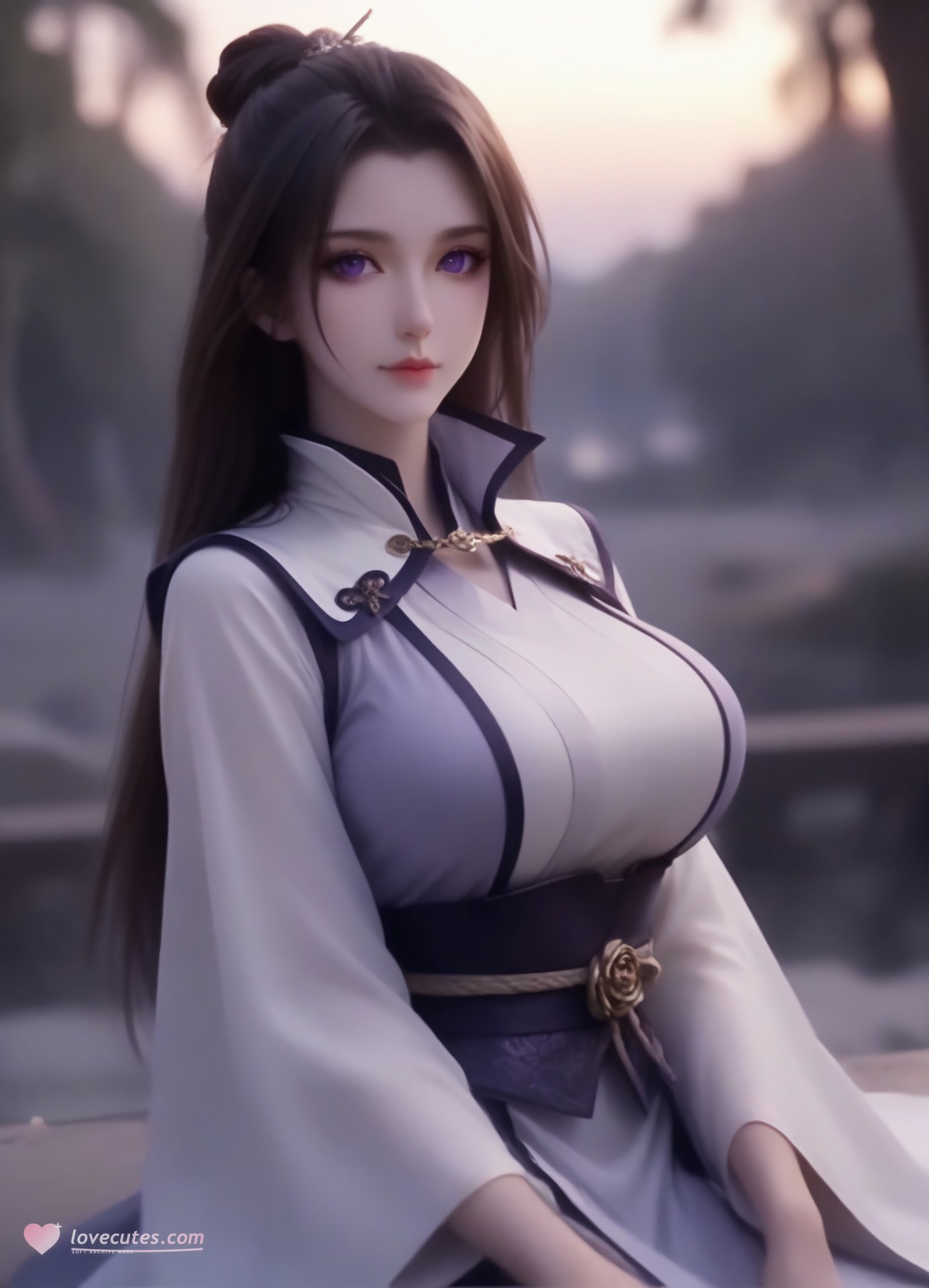 AI Porn - A Will Eternal Zhou Xingqi White-Purple Cultivation Seaside Gallery 105P