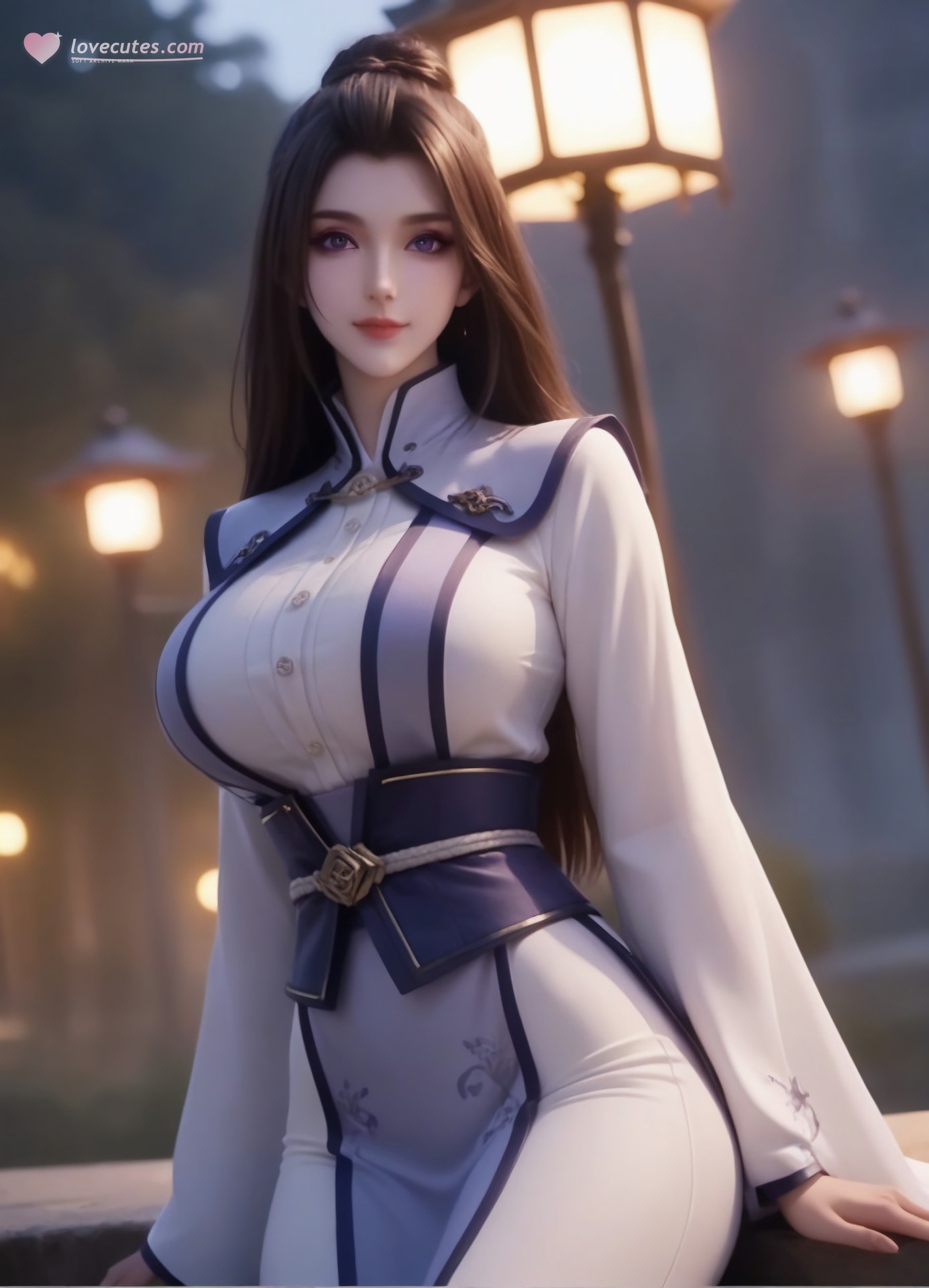 AI Porn - A Will Eternal Zhou Xingqi White-Purple Cultivation Seaside Gallery 105P