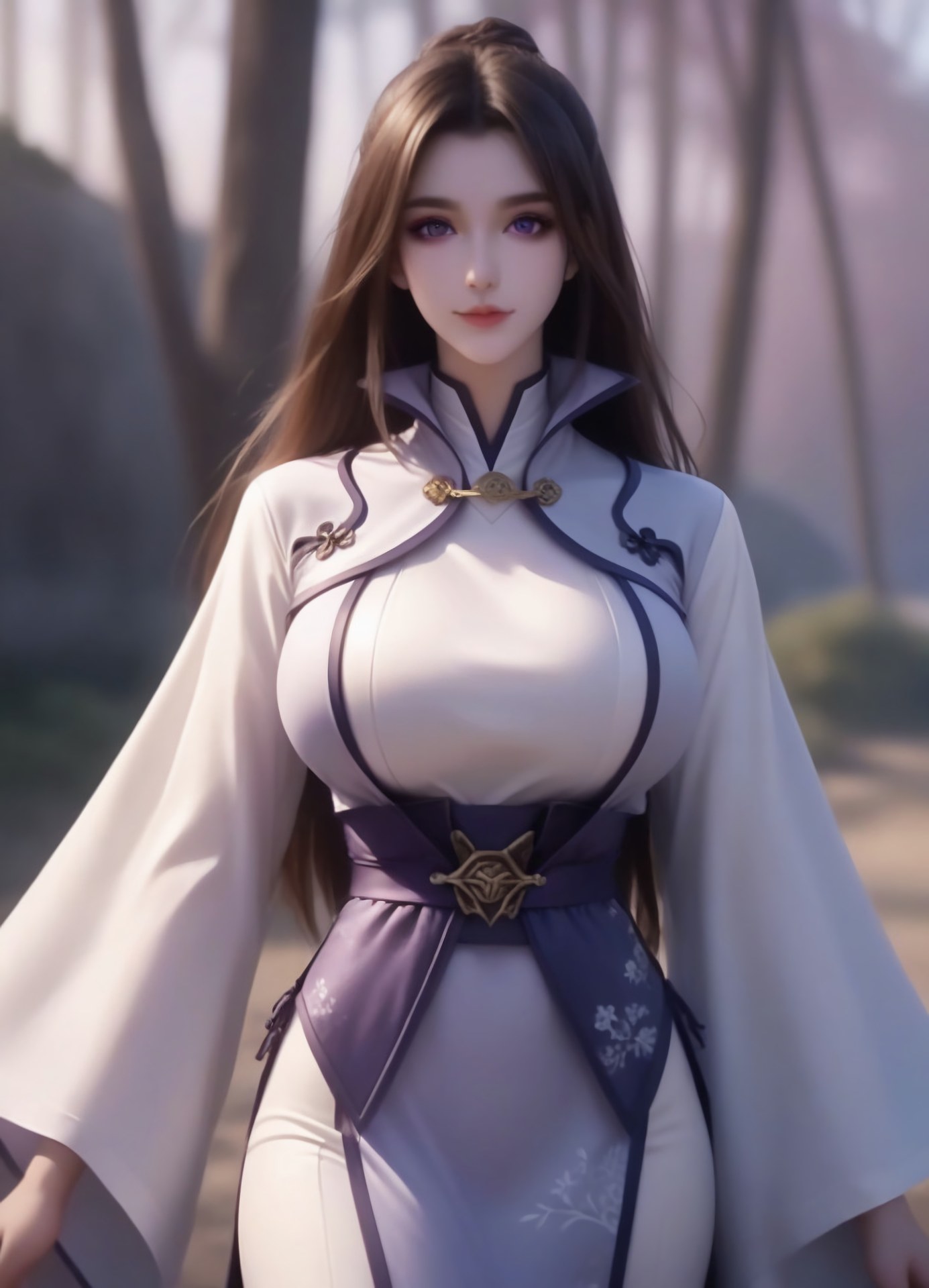 AI Porn - A Will Eternal Zhou Xingqi White-Purple Cultivation Seaside Gallery 105P