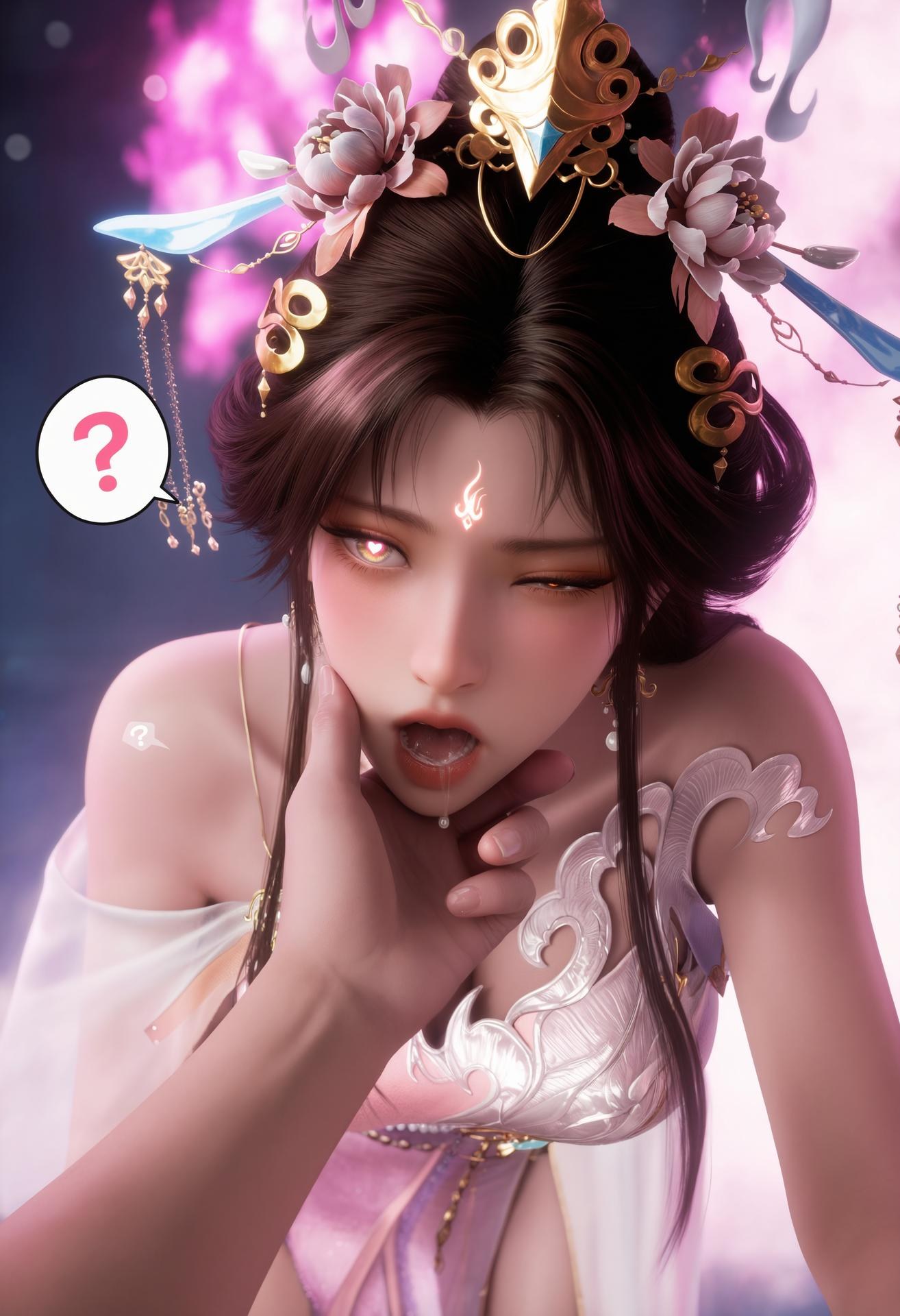 AI Porn - 伊輕舞：粉色短裙白絲夜景露穴圖集 166P