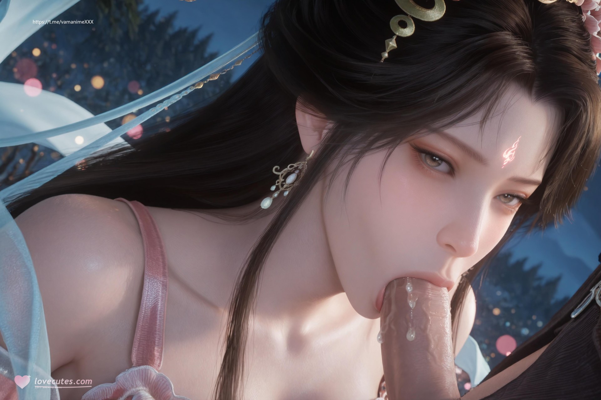 AI Porn - 이경무 핑크 고풍 야경 AI 성인 이미지 갤러리 315P