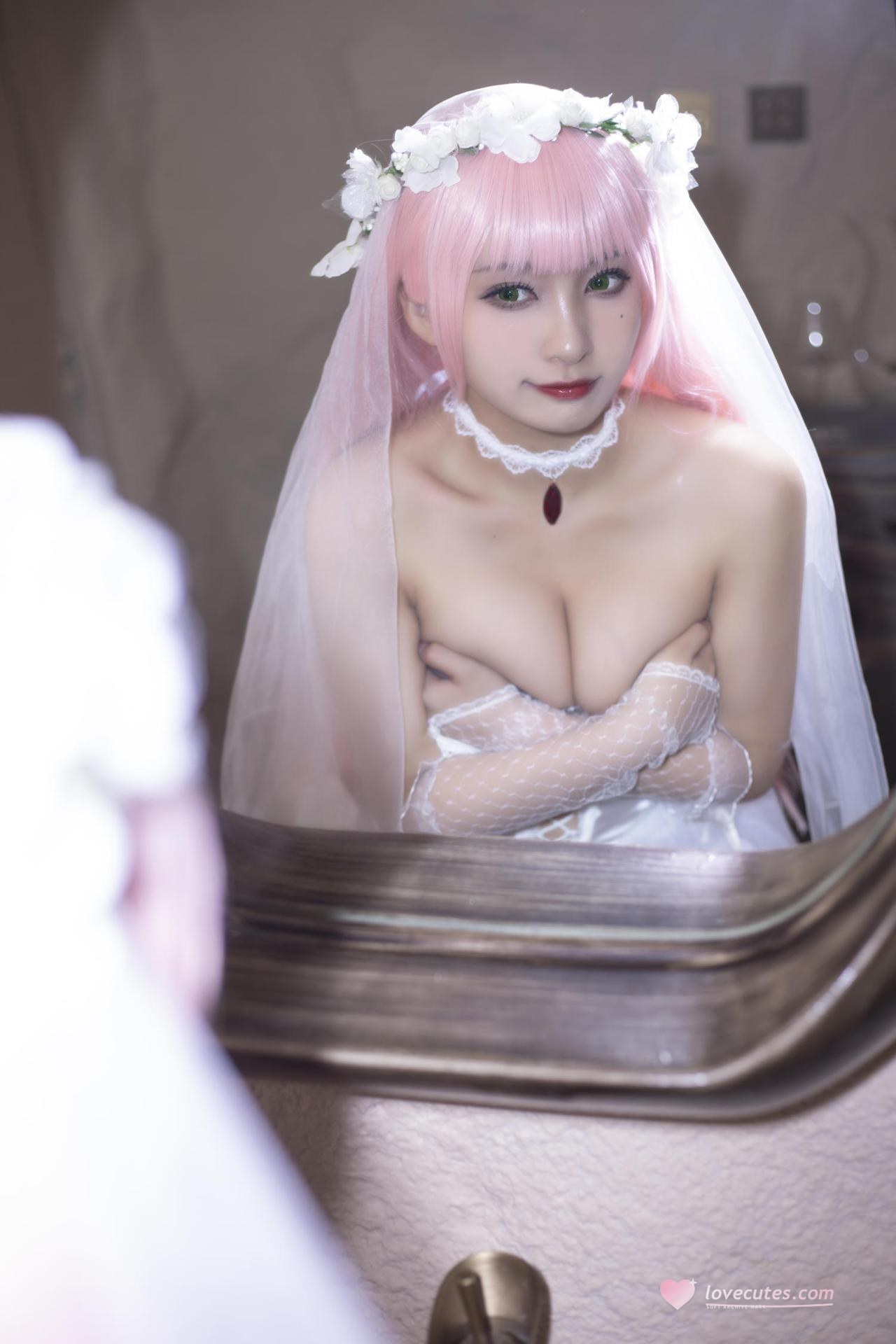 [Cosplay] LoLiSAMA - Zero Two bridal dress 63P