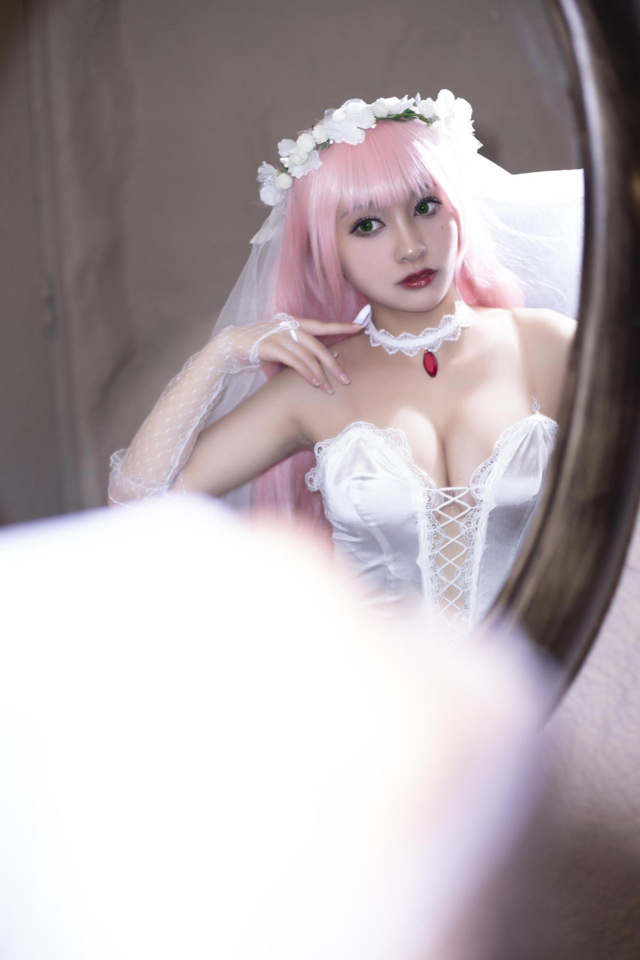 [Cosplay] LoLiSAMA - Zero Two bridal dress 63P
