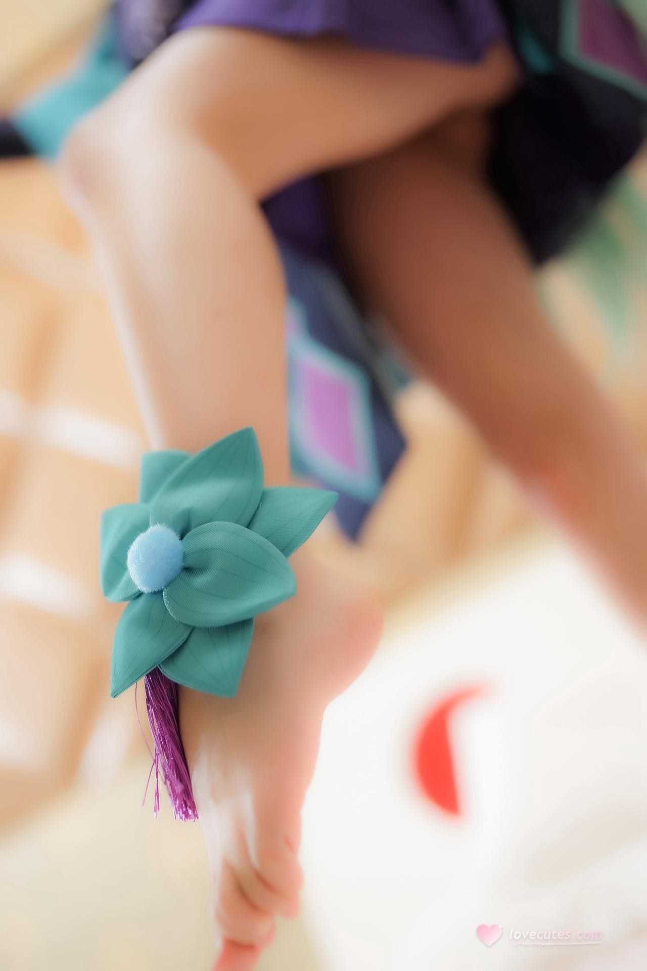[Cosplay] Shaonv Yinghua - Aoandon: adult styling topless details curvy hips photo set 104P