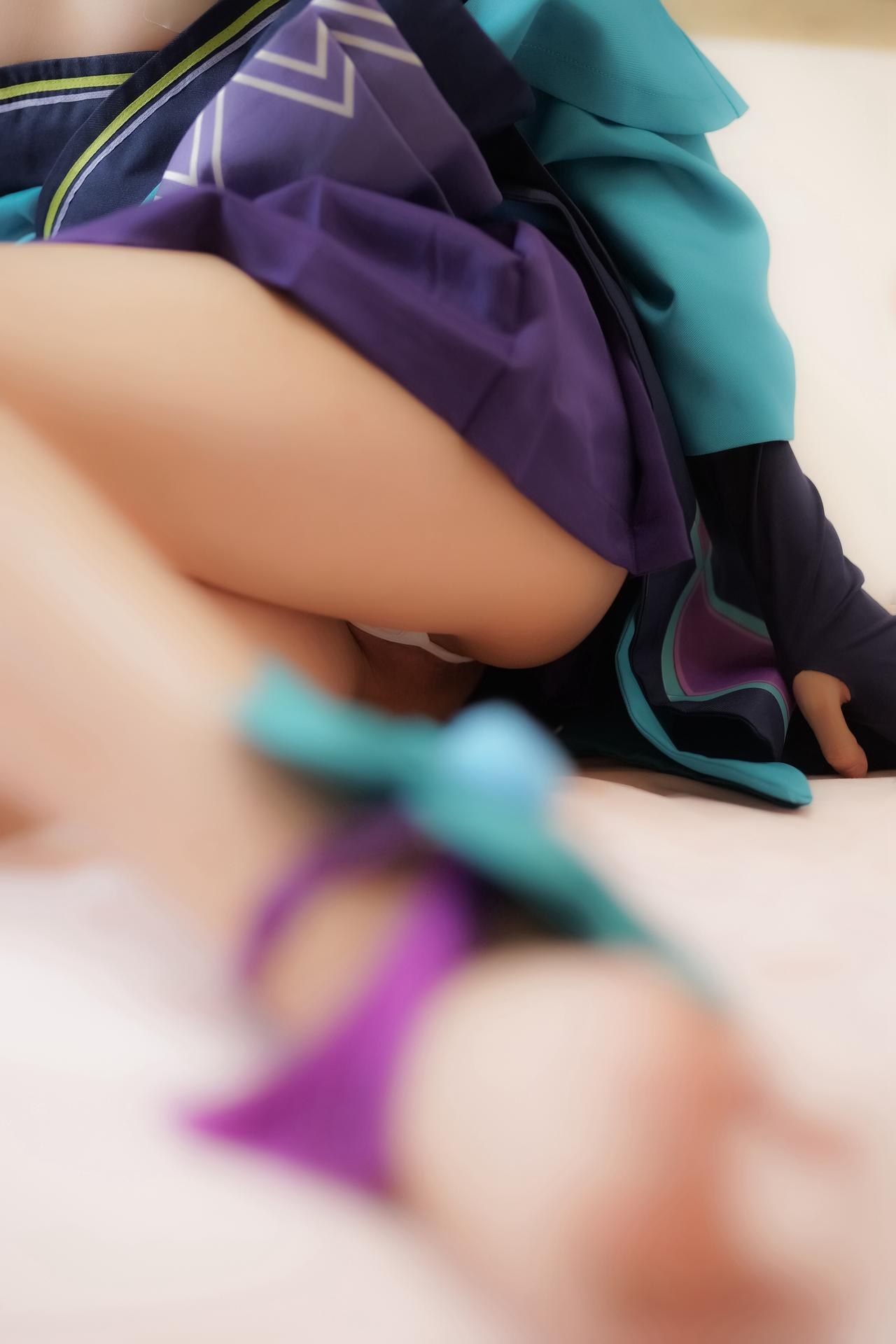 [Cosplay] Shaonv Yinghua - Aoandon: phong cách ảnh người lớn chi tiết hở ngực vòng ba nổi bật bộ ảnh 104P
