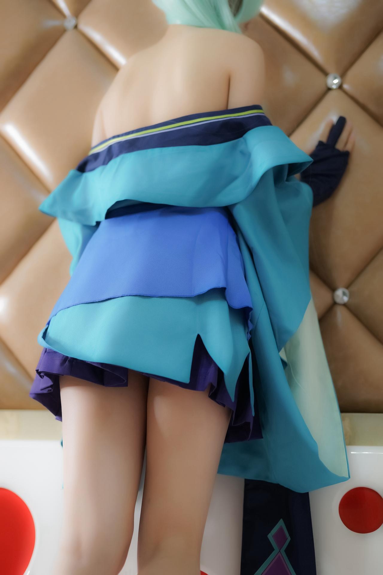 [cosplay] 少女映畫 - 青行燈：翹臀蕾絲內衣大尺度角色還原 104P