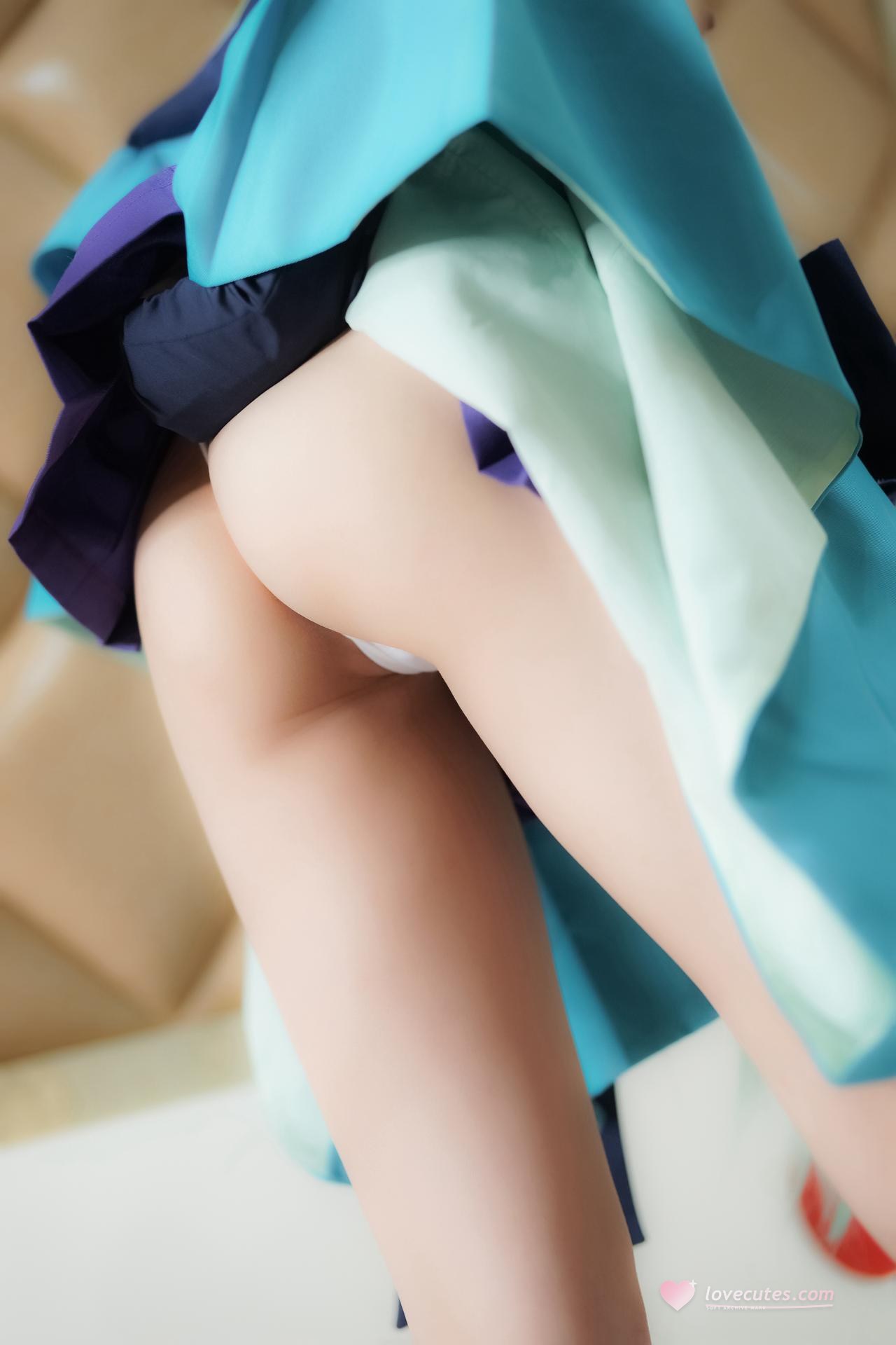 [cosplay] 少女映畫 - 青行燈：翹臀蕾絲內衣大尺度角色還原 104P