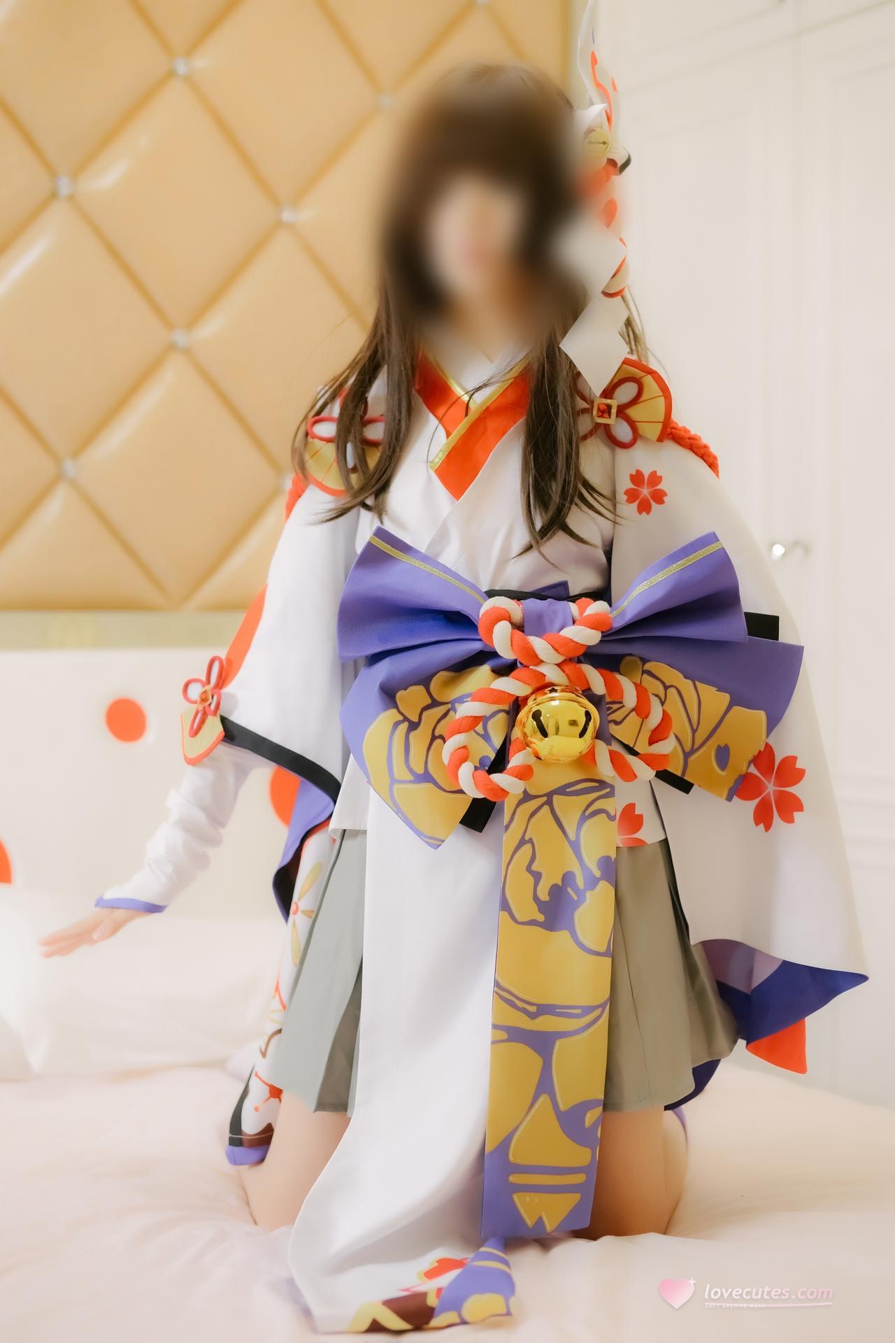 [cosplay] 少女映畫 - 陰陽師 雪女：翹臀露穴學生裝大尺度角色還原 96P