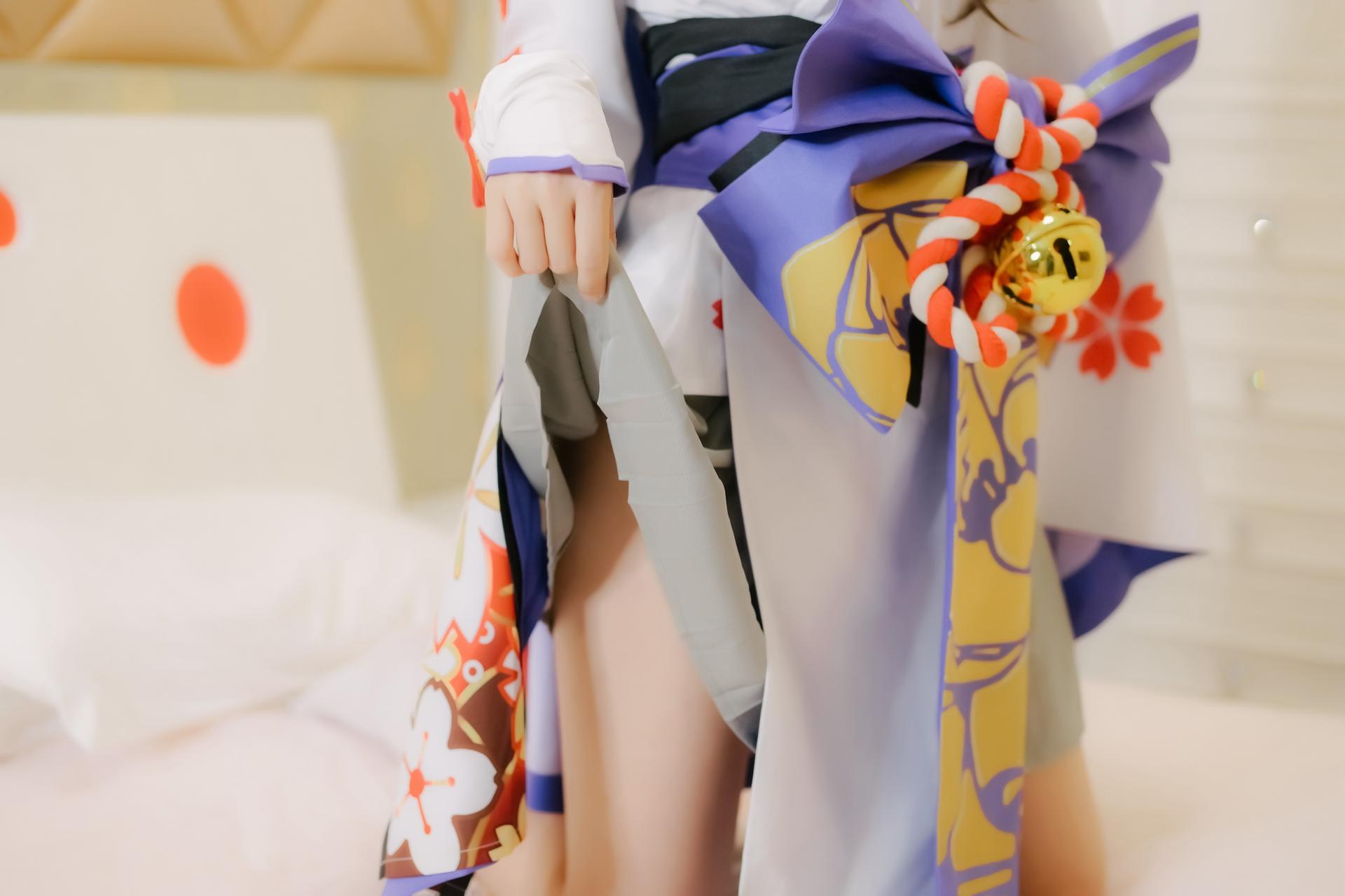 [cosplay] 少女映畫 - 陰陽師 雪女：翹臀露穴學生裝大尺度角色還原 96P
