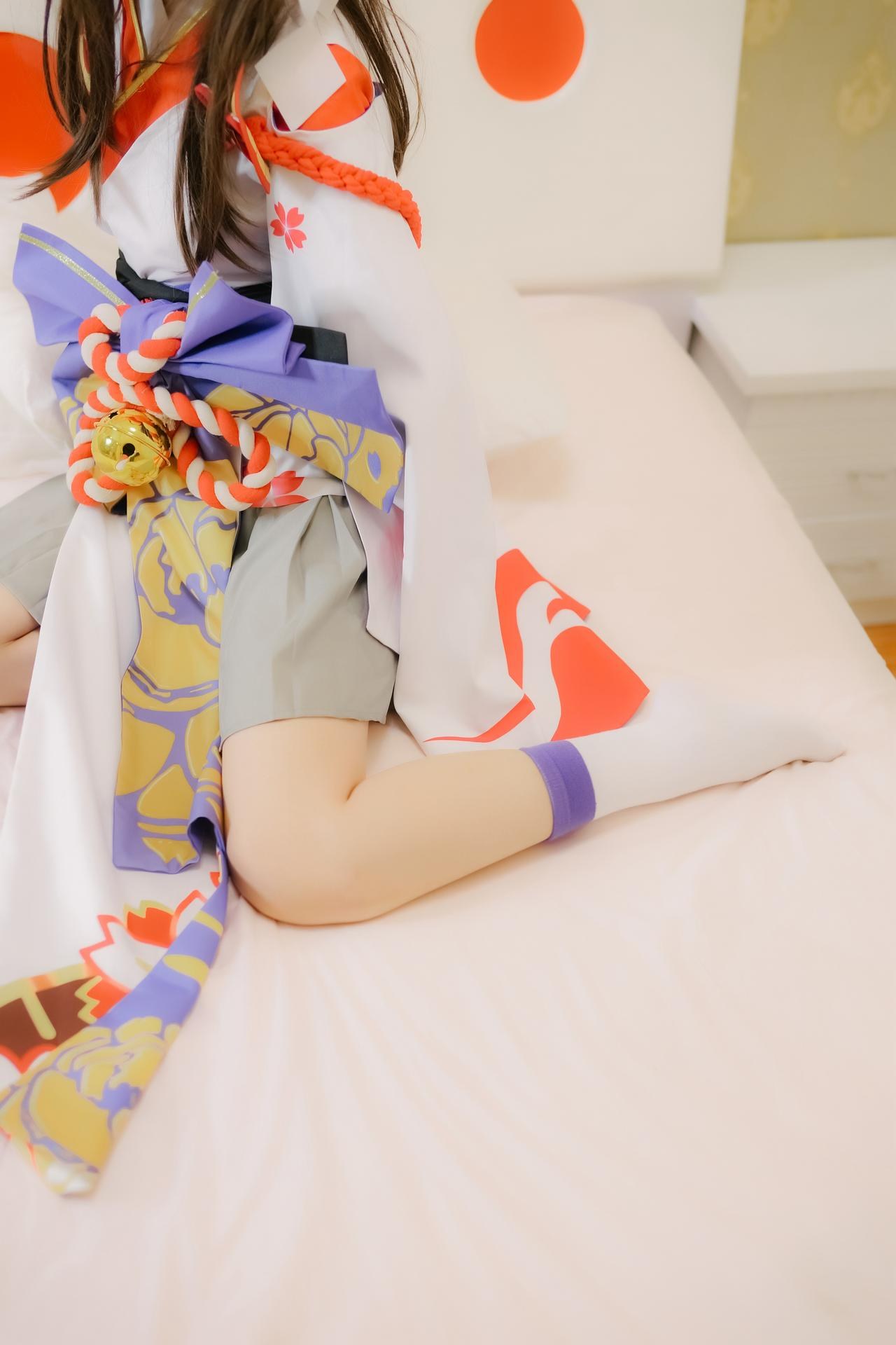 [cosplay] 少女映畫 - 陰陽師 雪女：翹臀露穴學生裝大尺度角色還原 96P