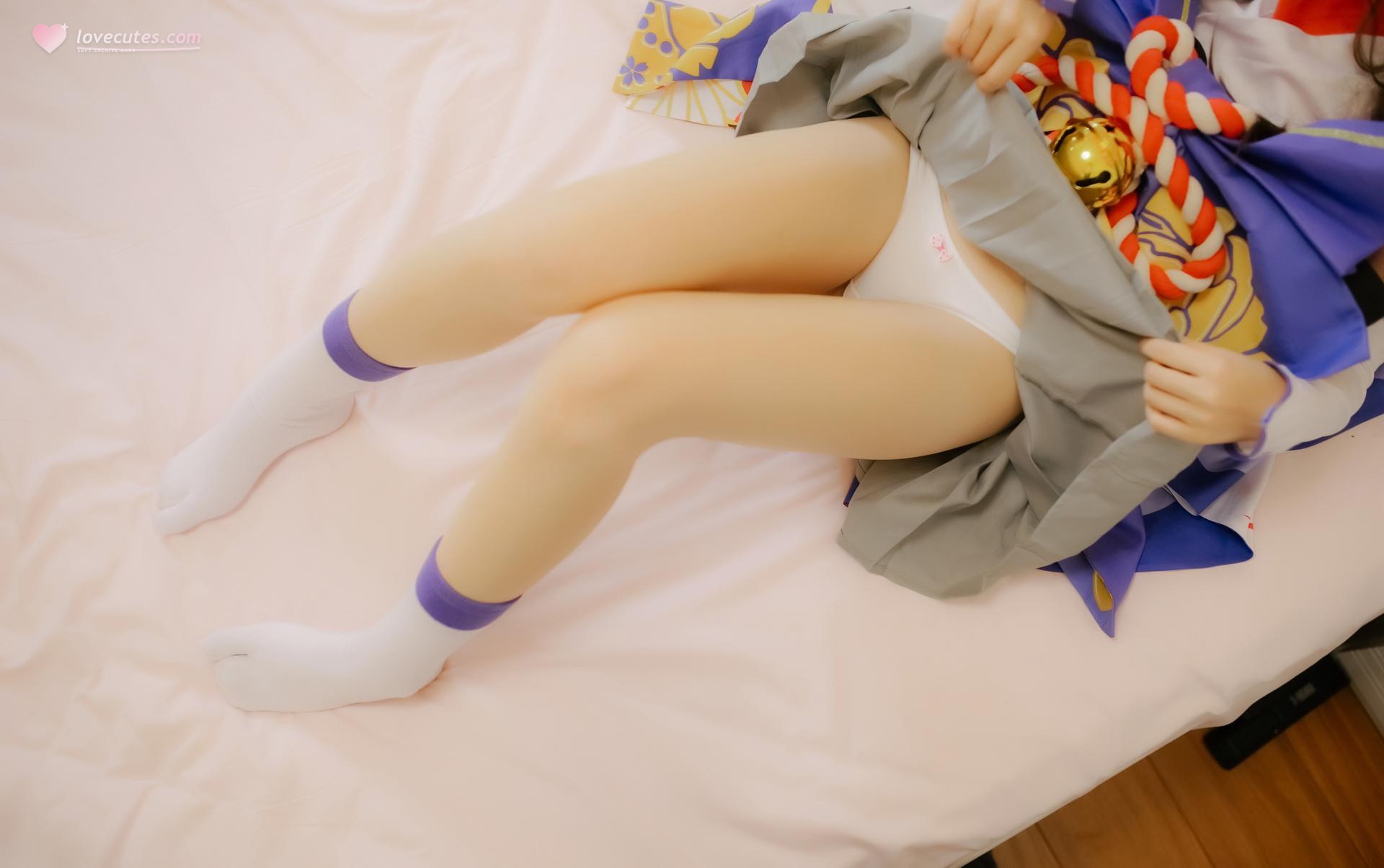 [Cosplay] Shaonv Yinghua - Onmyoji Yuki Onna: phong cách ảnh người lớn chi tiết hở ngực vòng ba nổi bật bộ ảnh 96P