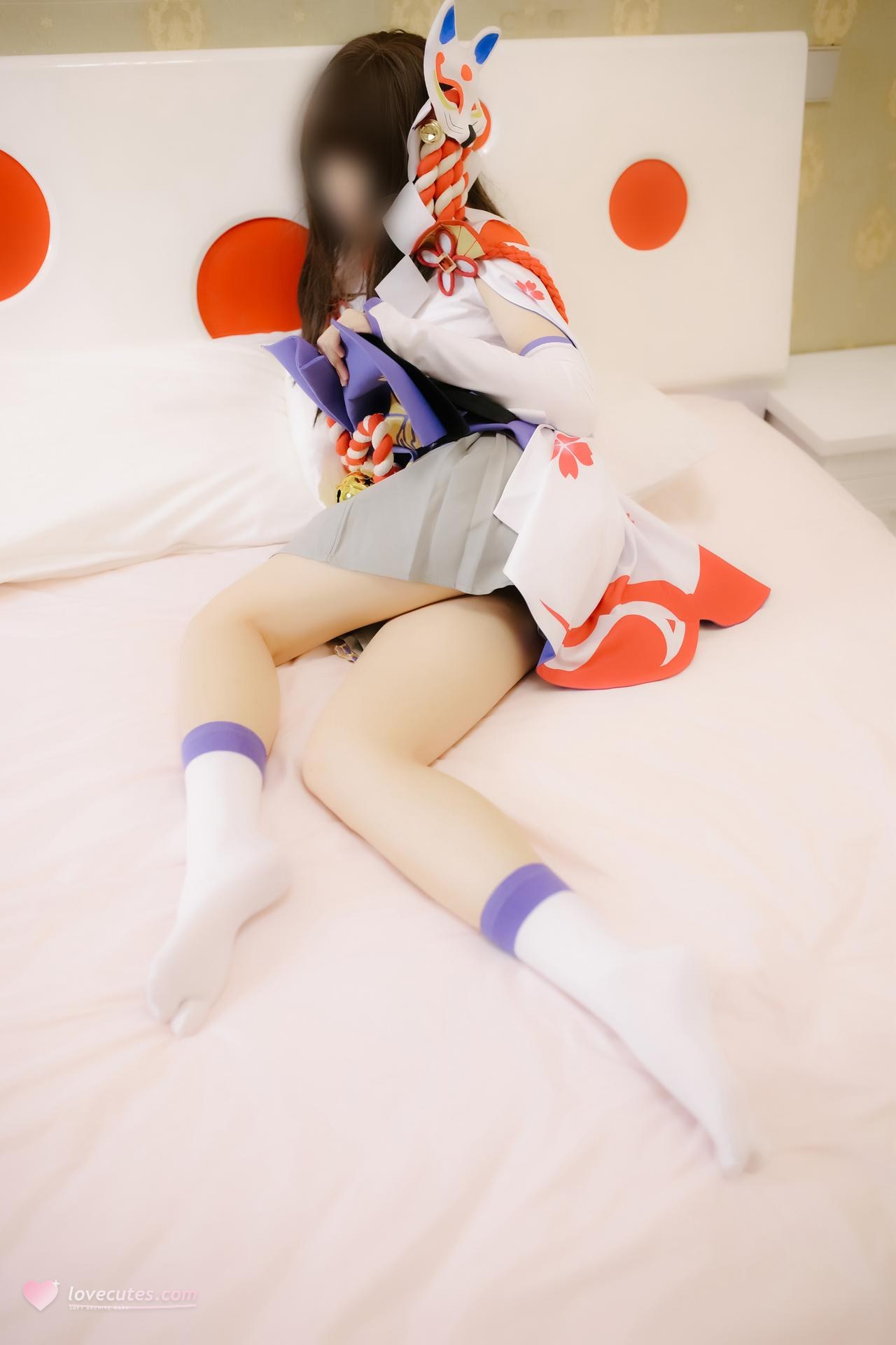 [Cosplay] Shaonv Yinghua - Onmyoji Yuki Onna: phong cách ảnh người lớn chi tiết hở ngực vòng ba nổi bật bộ ảnh 96P