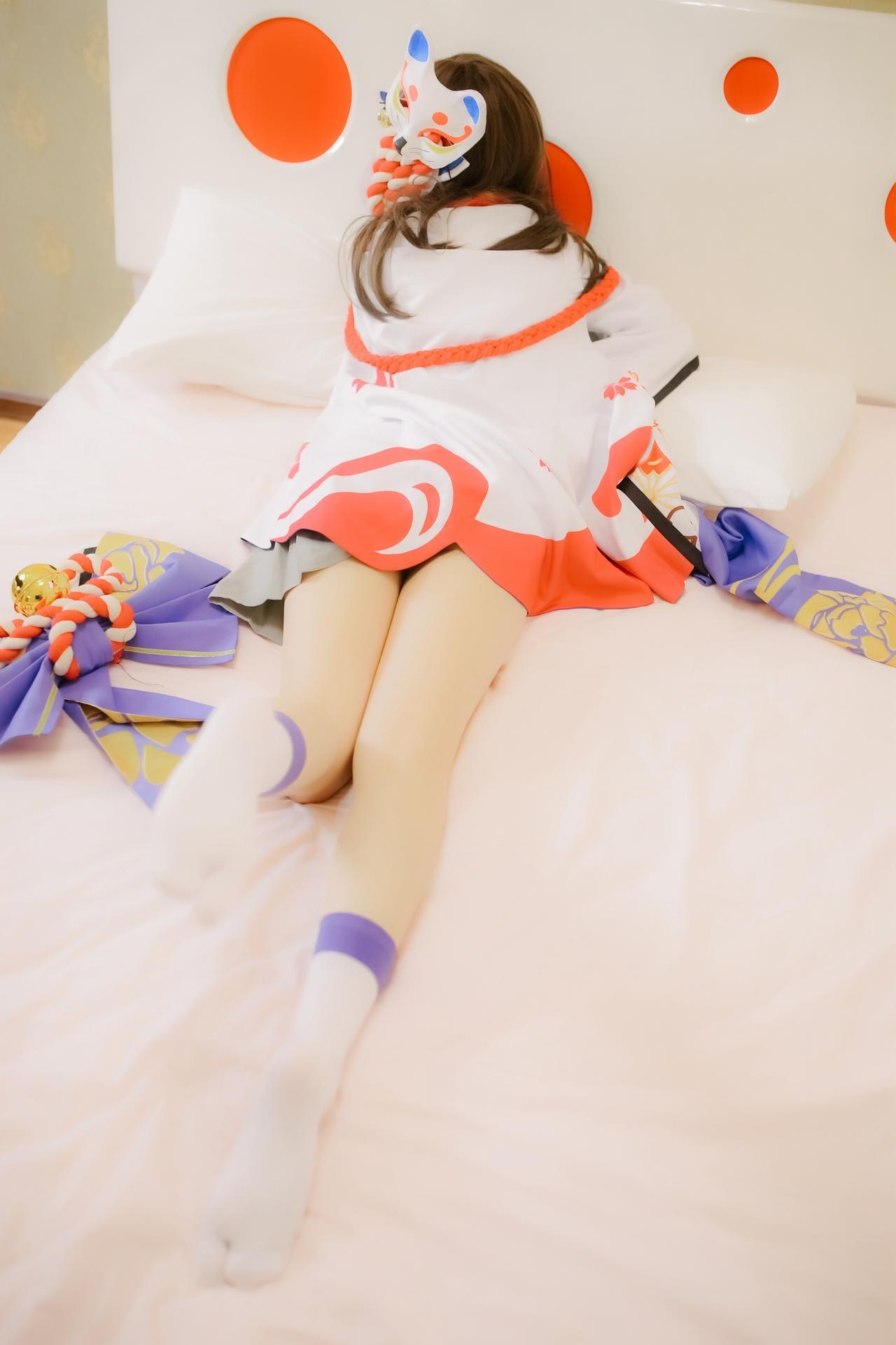 [Cosplay] Shaonv Yinghua - Onmyoji Yuki Onna: phong cách ảnh người lớn chi tiết hở ngực vòng ba nổi bật bộ ảnh 96P