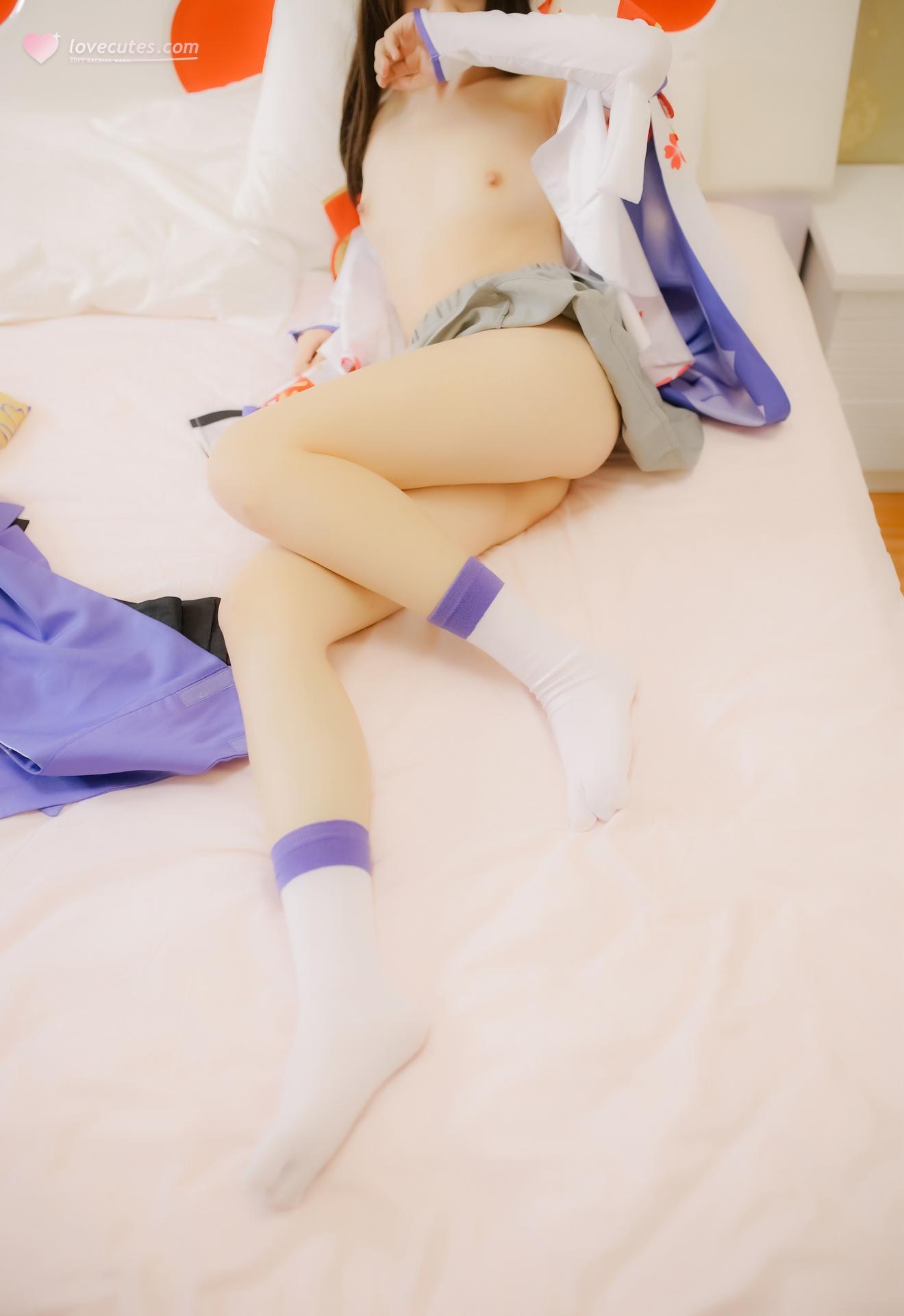 [Cosplay] Shaonv Yinghua - Onmyoji Yuki Onna: phong cách ảnh người lớn chi tiết hở ngực vòng ba nổi bật bộ ảnh 96P