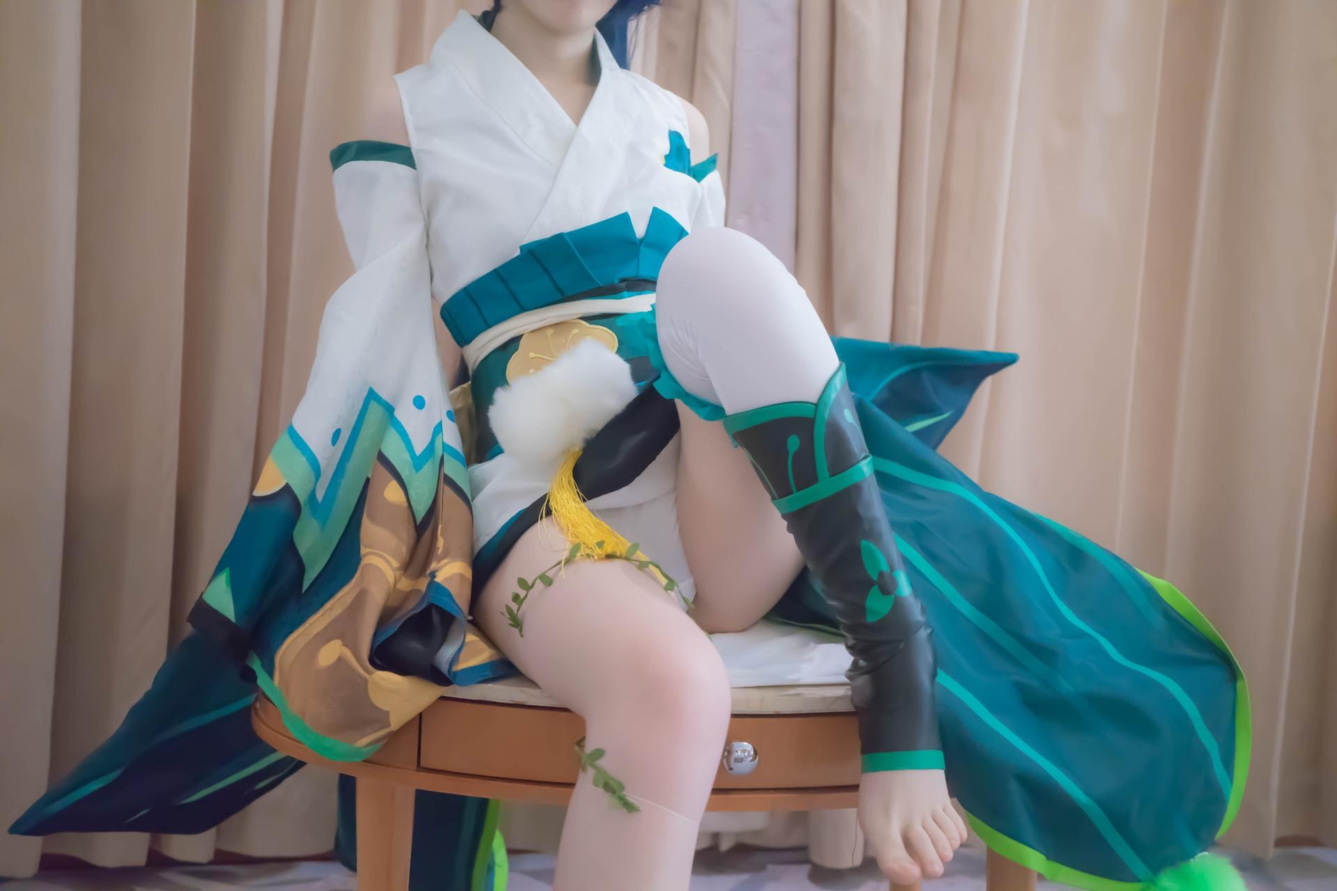 [cosplay] 少女映畫 - 陰陽師 螢草：翹臀白絲露穴大尺度角色還原 91P1V