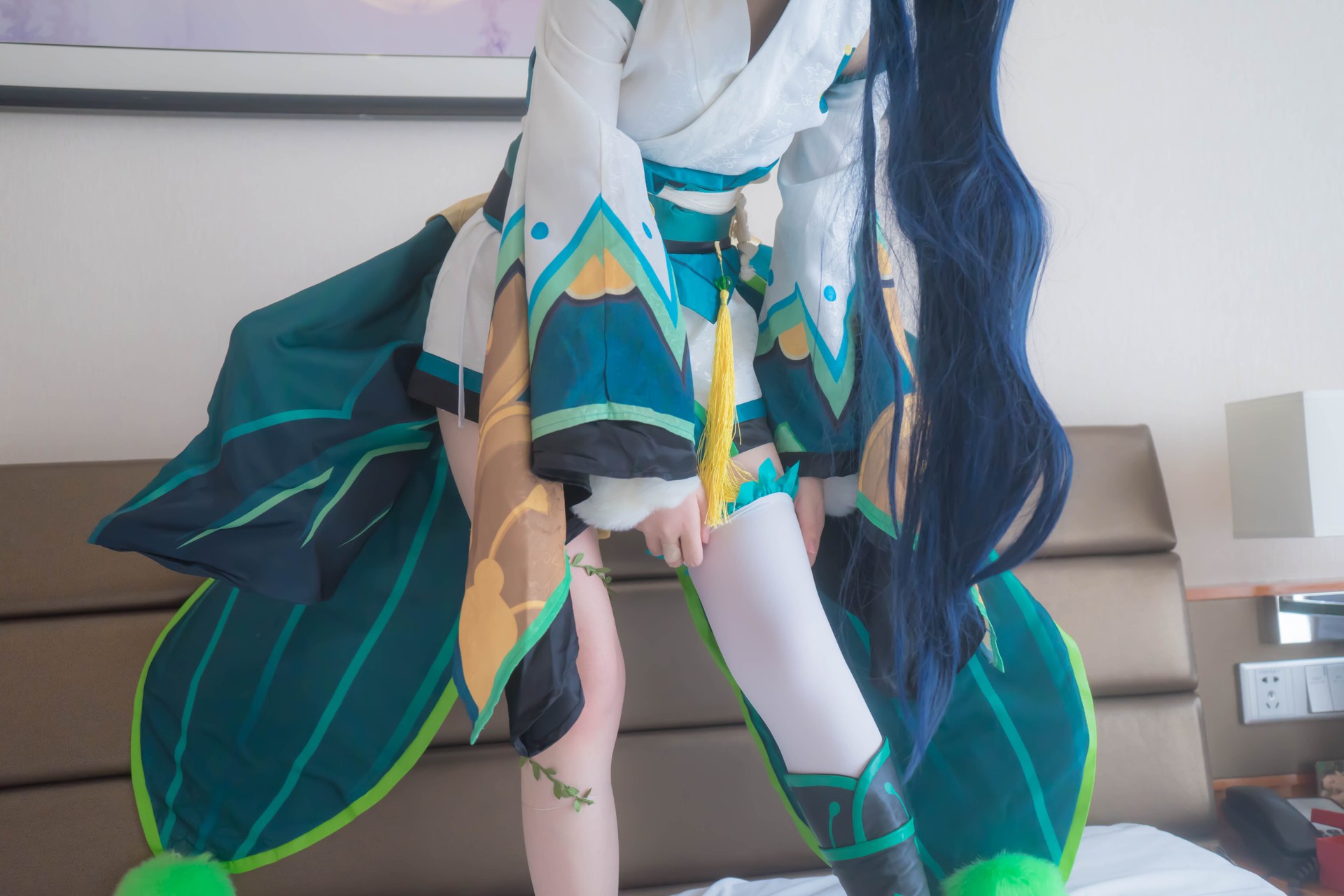 [Cosplay] Shaonv Yinghua - Onmyoji Hotarugusa: phong cách ảnh người lớn chi tiết hở ngực vòng ba nổi bật bộ ảnh 91P1V