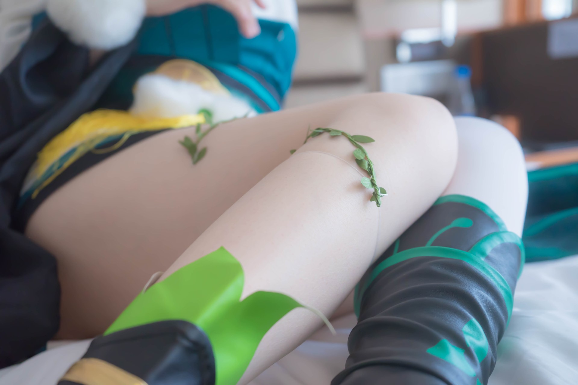 [Cosplay] Shaonv Yinghua - Onmyoji Hotarugusa: phong cách ảnh người lớn chi tiết hở ngực vòng ba nổi bật bộ ảnh 91P1V