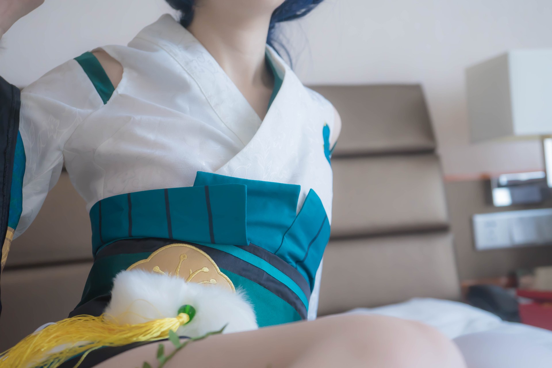 [Cosplay] Shaonv Yinghua - Onmyoji Hotarugusa: phong cách ảnh người lớn chi tiết hở ngực vòng ba nổi bật bộ ảnh 91P1V