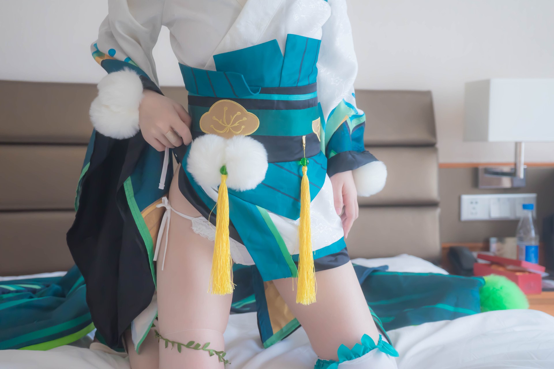 [Cosplay] Shaonv Yinghua - Onmyoji Hotarugusa: phong cách ảnh người lớn chi tiết hở ngực vòng ba nổi bật bộ ảnh 91P1V