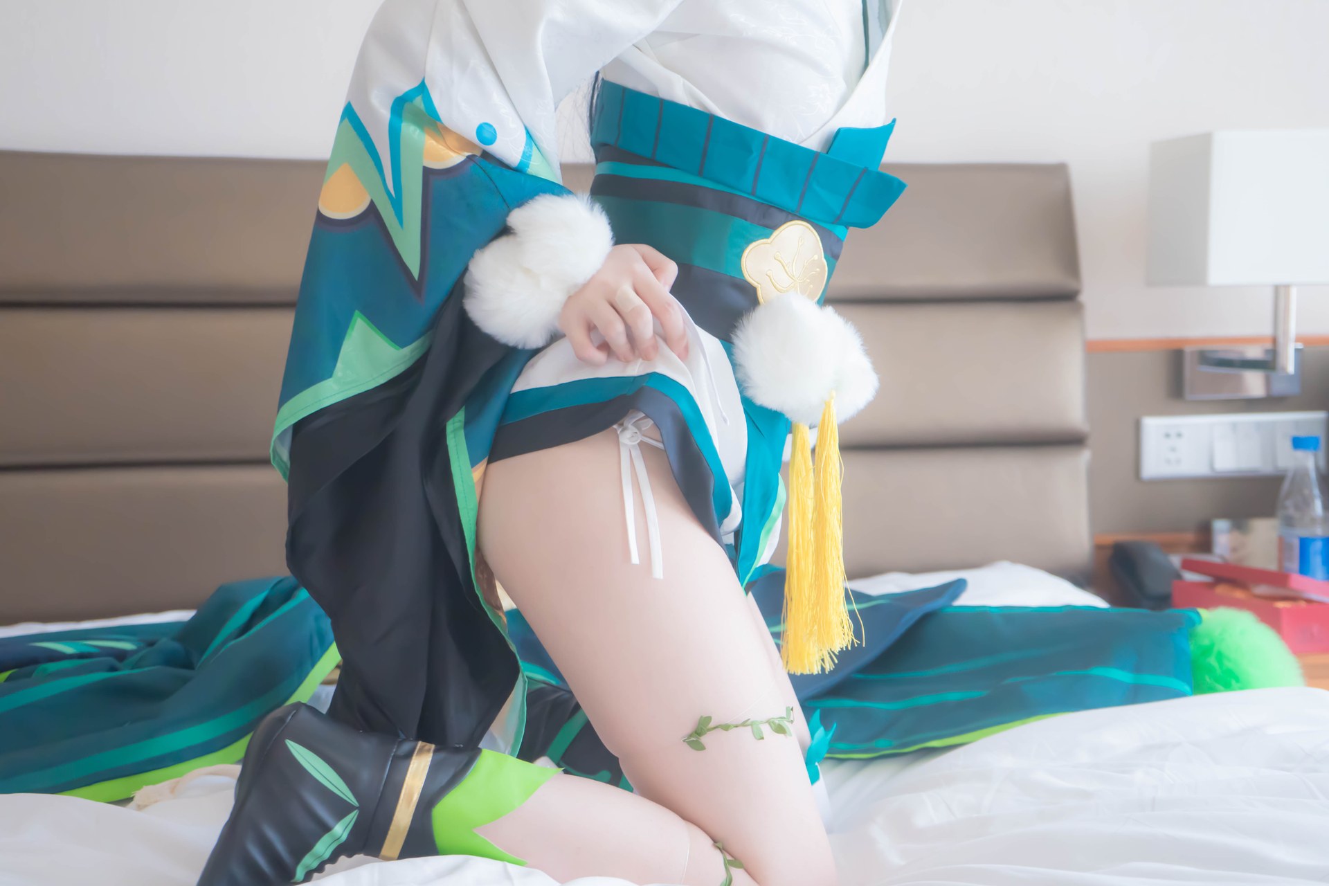 [Cosplay] Shaonv Yinghua - Onmyoji Hotarugusa: phong cách ảnh người lớn chi tiết hở ngực vòng ba nổi bật bộ ảnh 91P1V