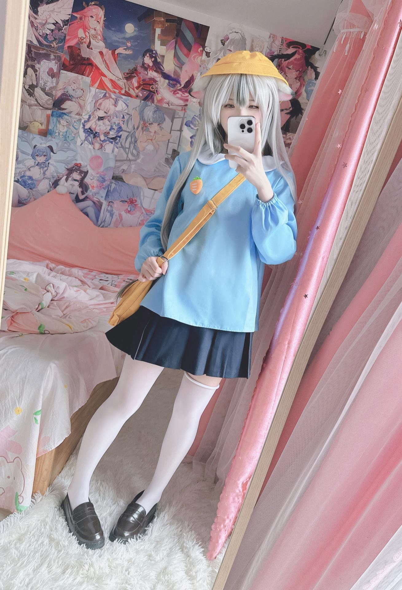 [cosplay] 習呆呆 - ココナ：白絲露點角色寫真 18P1V