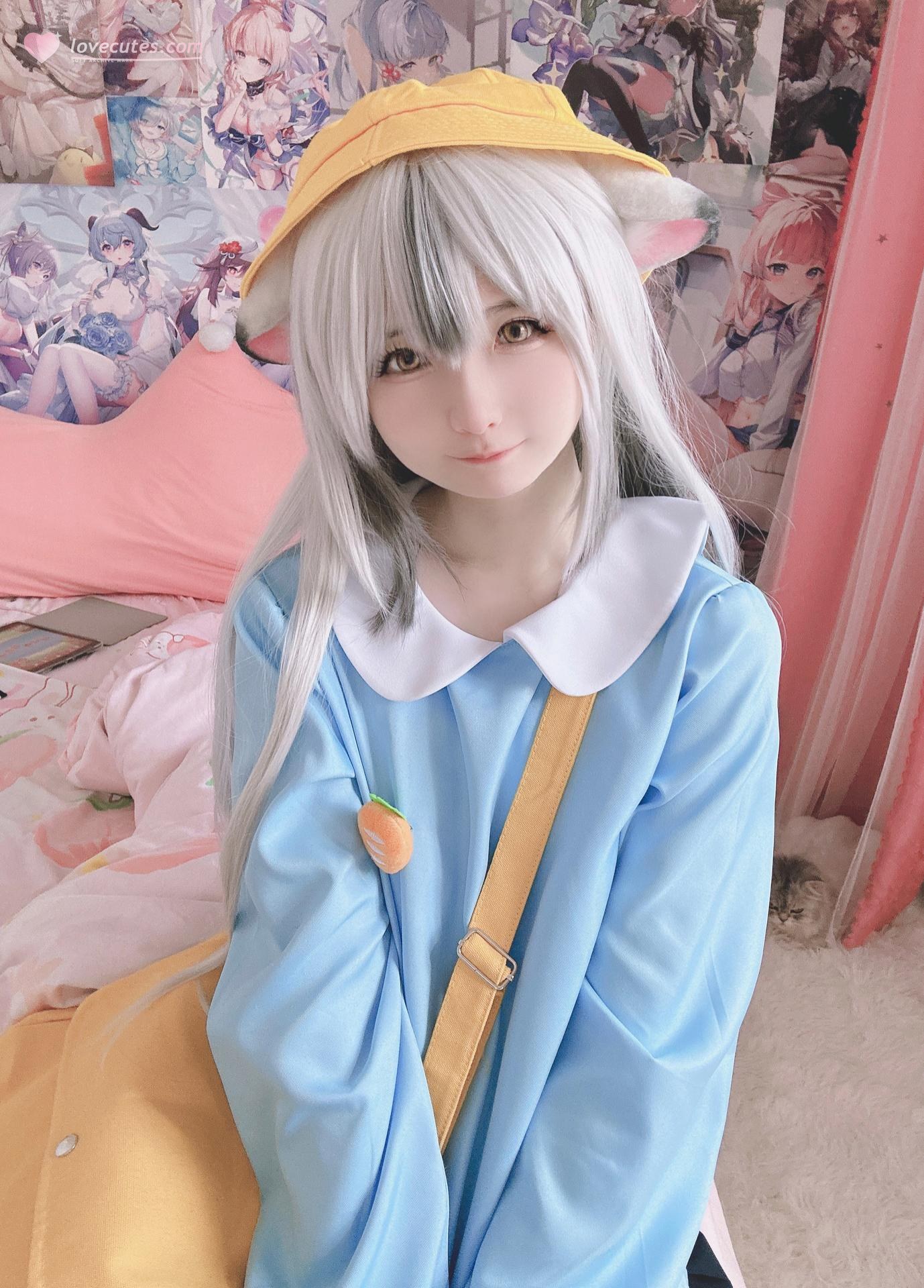 [cosplay] 習呆呆 - ココナ：白絲露點角色寫真 18P1V