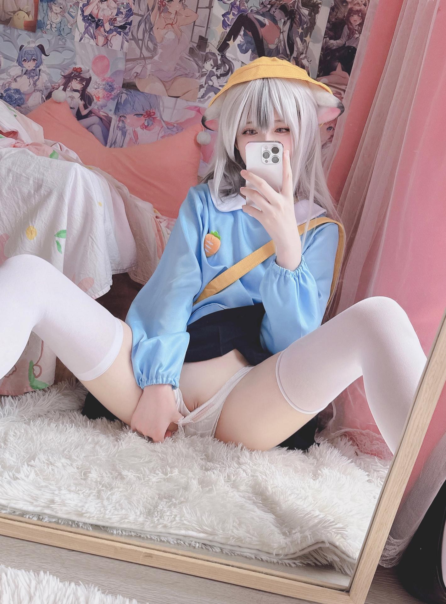 [cosplay] 習呆呆 - ココナ：白絲露點角色寫真 18P1V